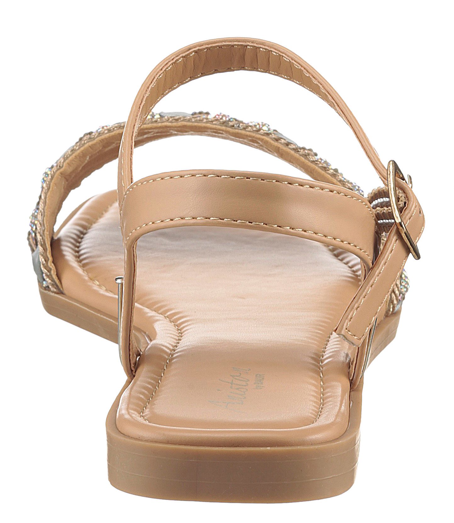 Aniston SHOES Sandalen , zomer schoen, sandalette, glitterstenen - nieuwe collectie