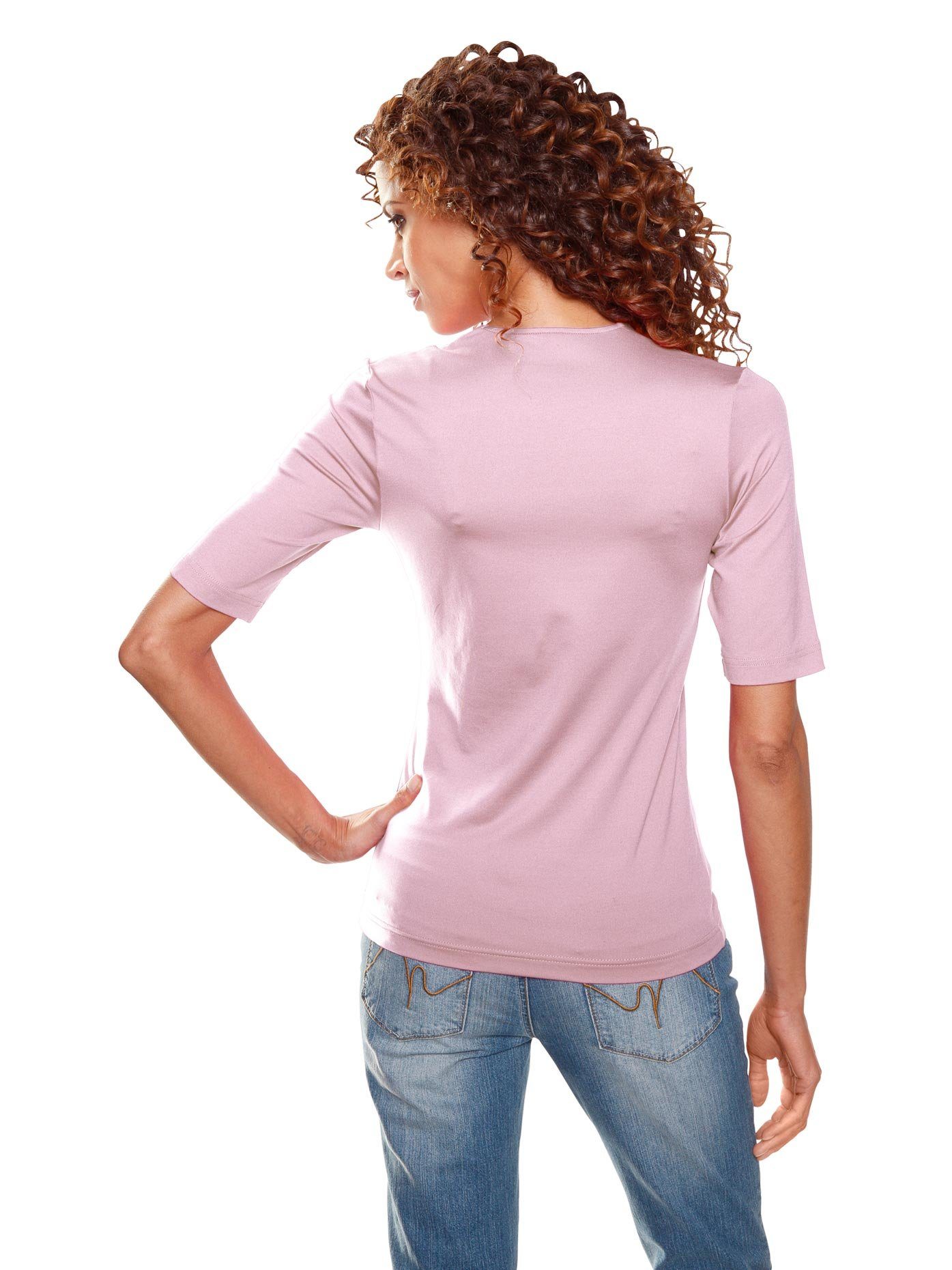 heine Shirt met V-hals (1-delig)