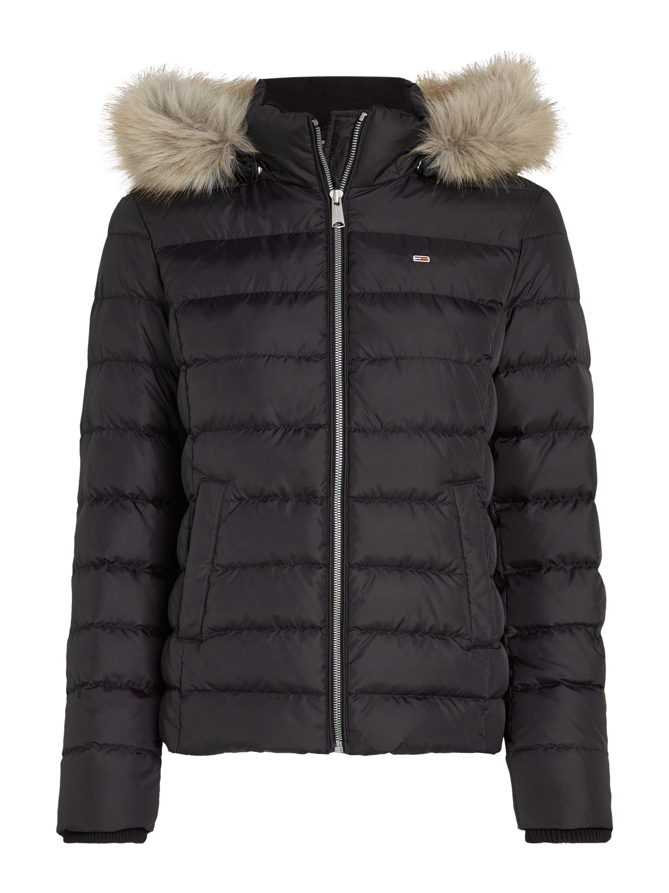 Tommy Jeans Curve Gewatteerde jas TJW BASIC HOODED DOWN JACKET EXT