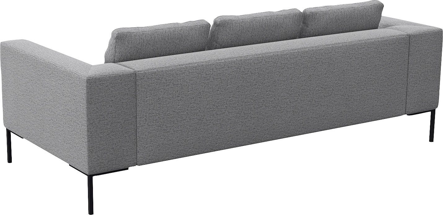FLEXLUX 3-zitsbank Loano, supercomfortabel zitcomfort door koudschuim in de zitting