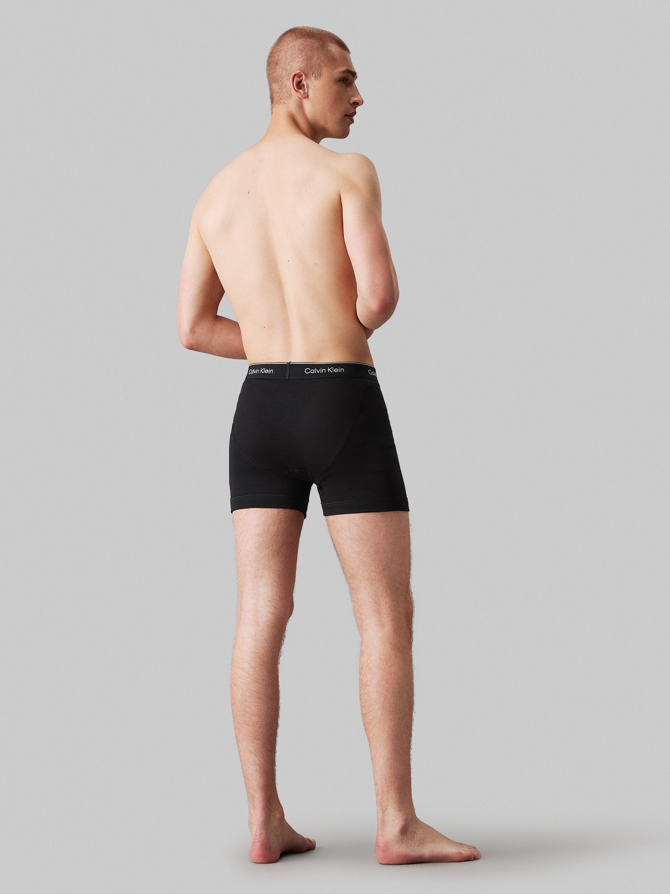 Calvin Klein Boxershort BOXER BRIEF 3PK met logo-elastische tailleband (3 stuks) (Set van 3)