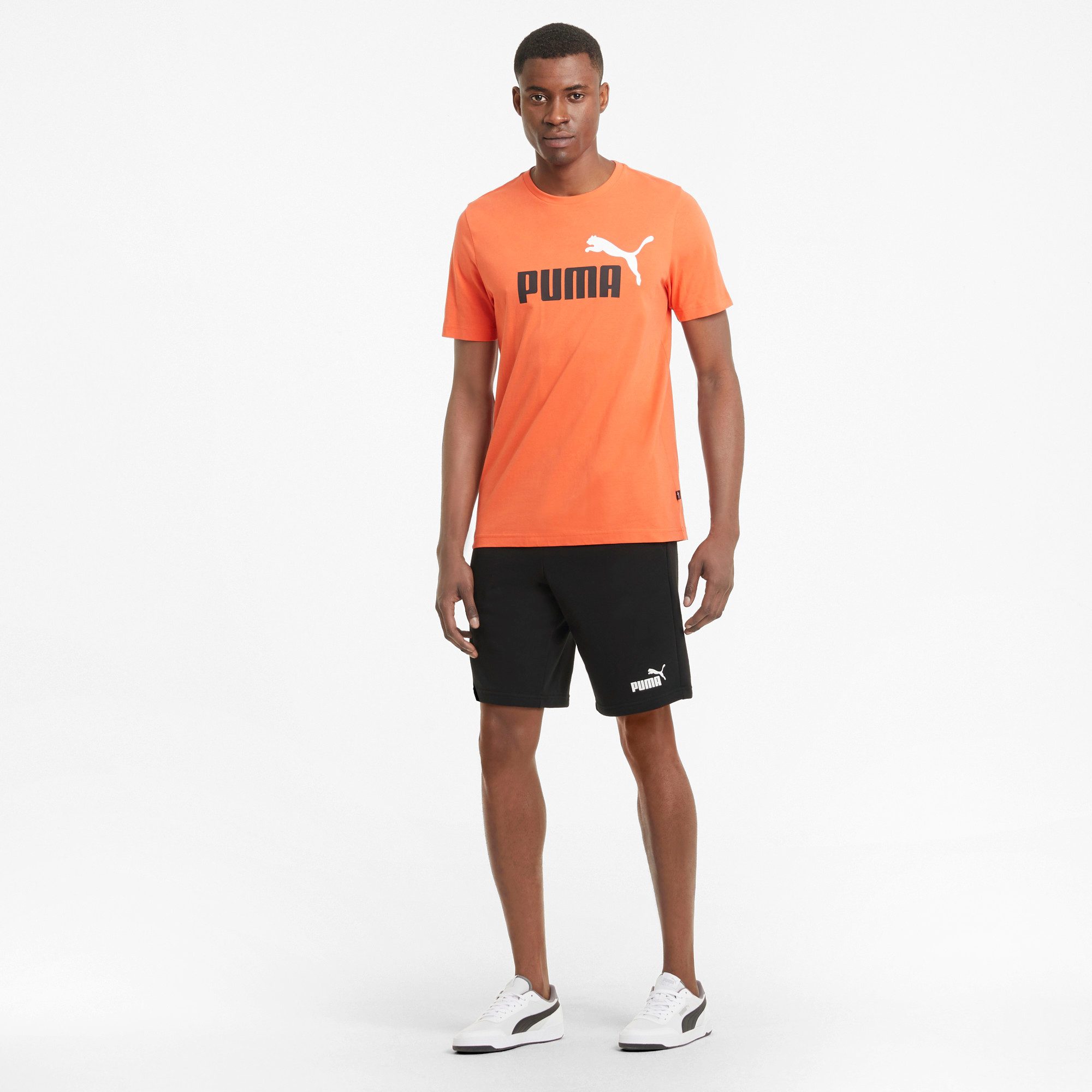 PUMA Trainingsshort ESS Shorts 10" zacht materiaal met katoenmix