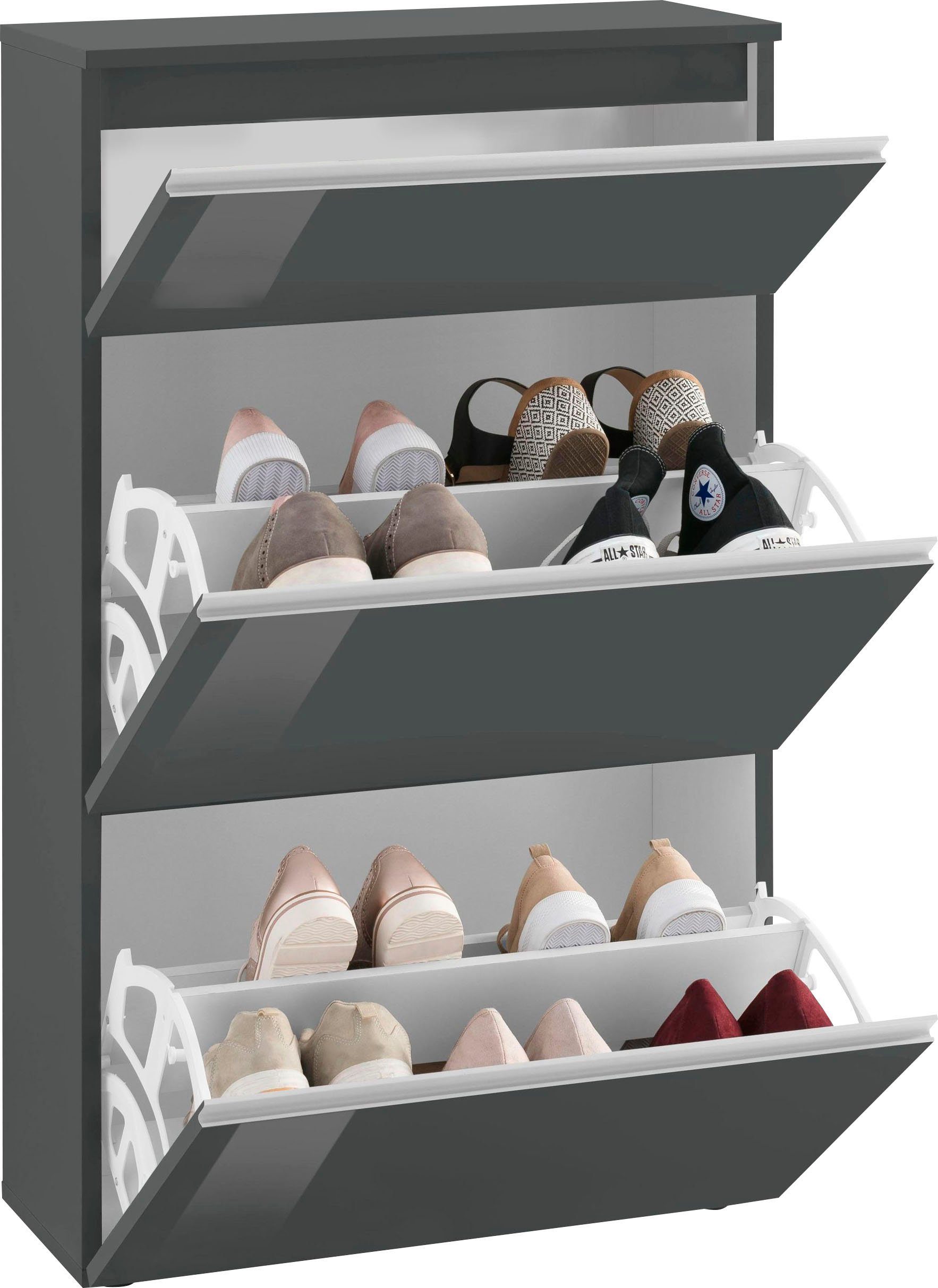 INOSIGN Schoenenkast Magic schoenenkast, schoenenkommode, schoenenrek, schoenenopberger, softgrip
