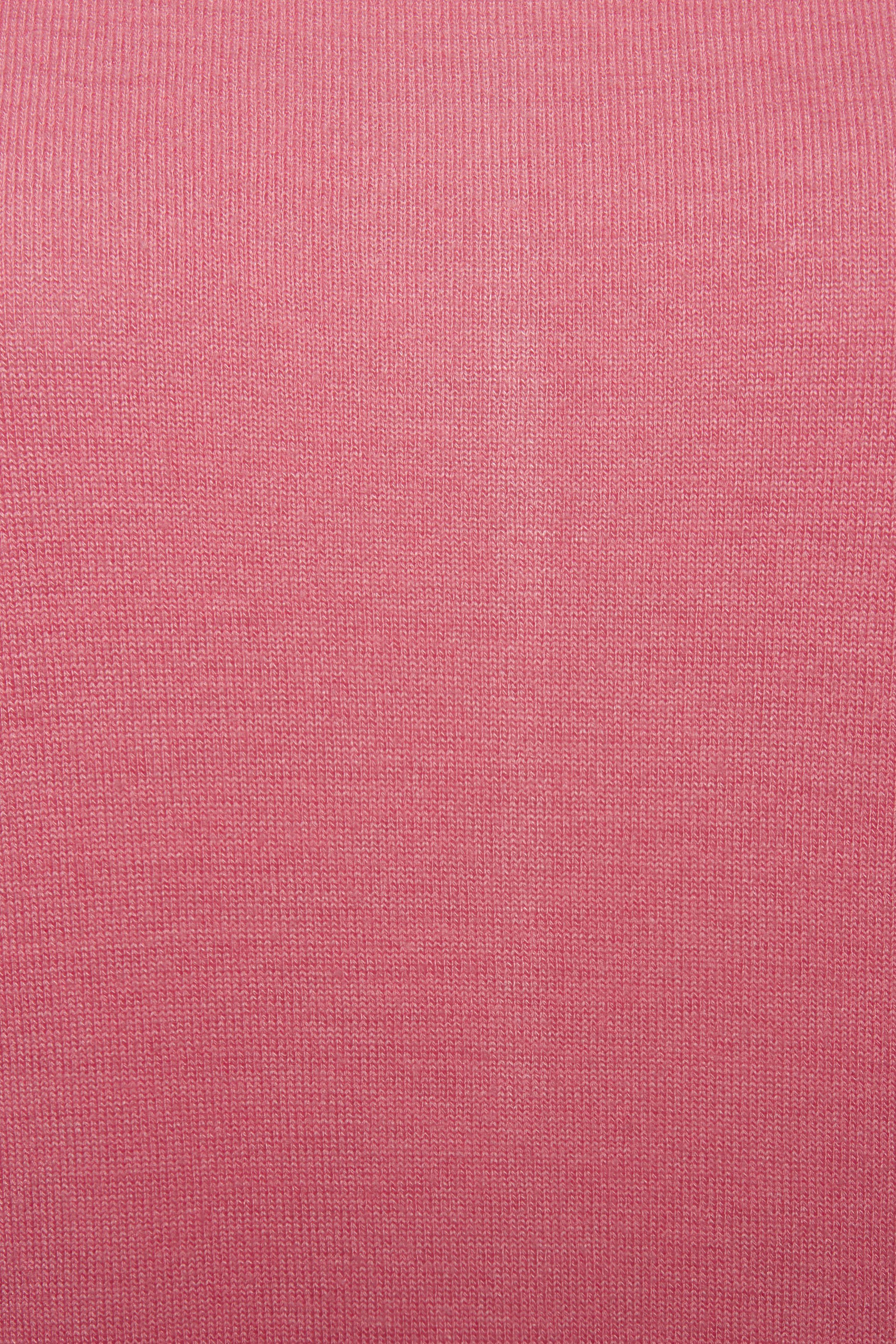 Lascana Shirt met ronde hals Met brede mouwomslag van zacht viscose-fijntricot