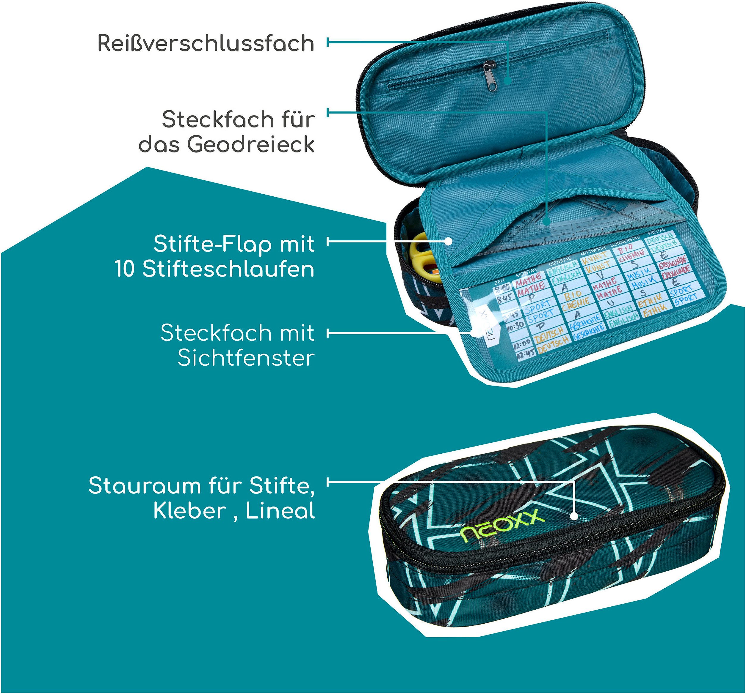 neoxx Etui Jump, Flash Yourself gedeeltelijk van gerecycled materiaal