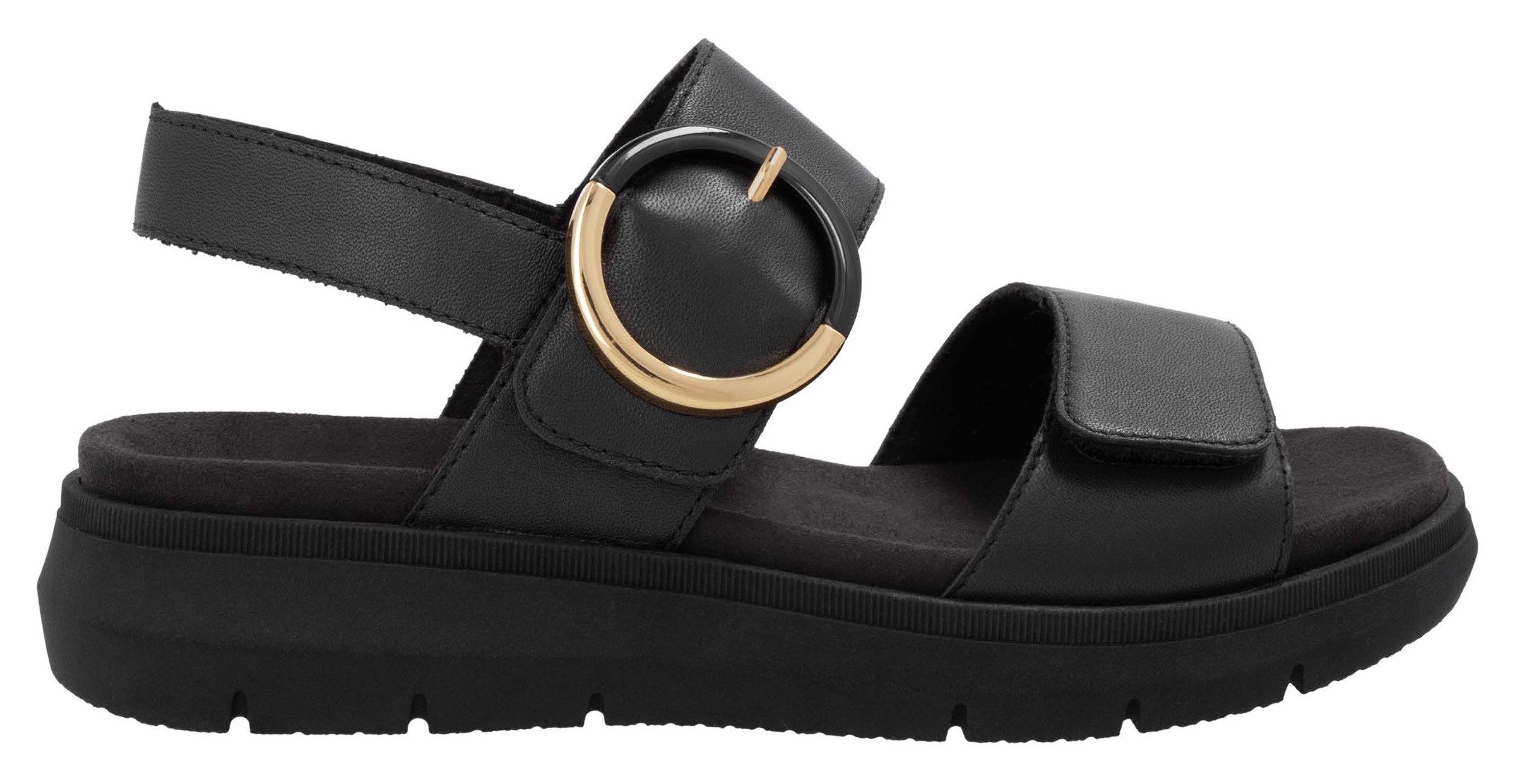 Remonte Sandalen , sandaal, comfort schoen, zomerschoen met praktische klittenbanden