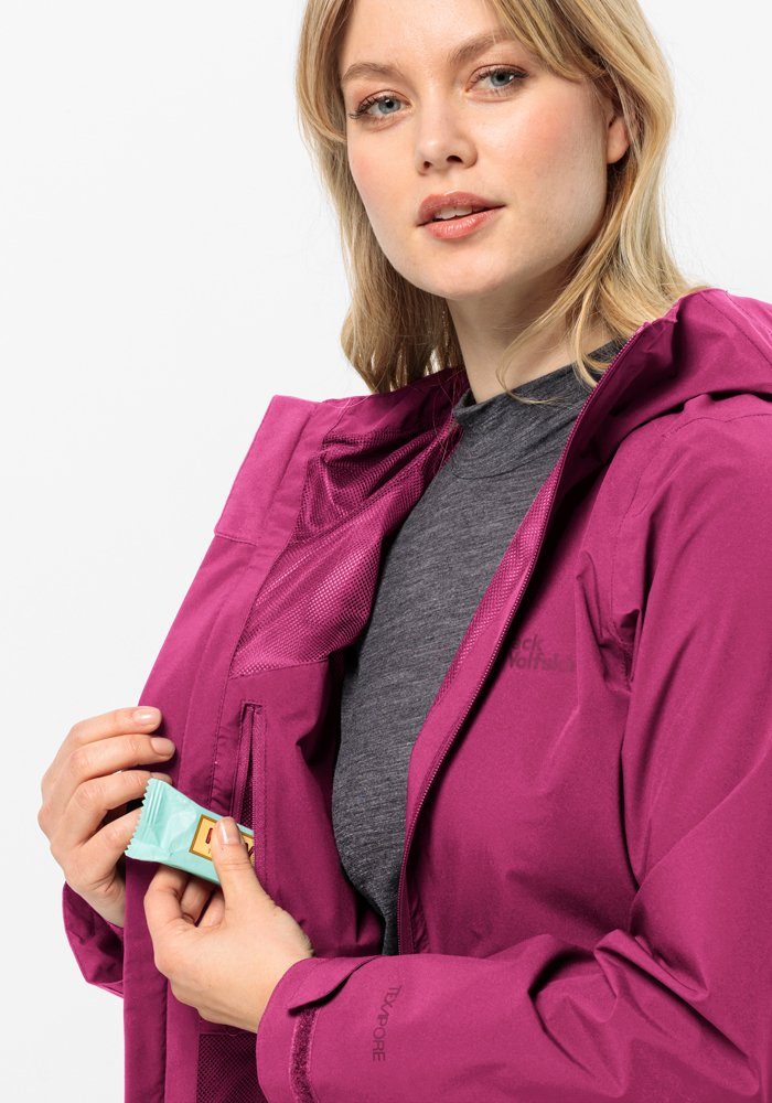 Jack Wolfskin Functioneel jack ROBURY 2L JKT W