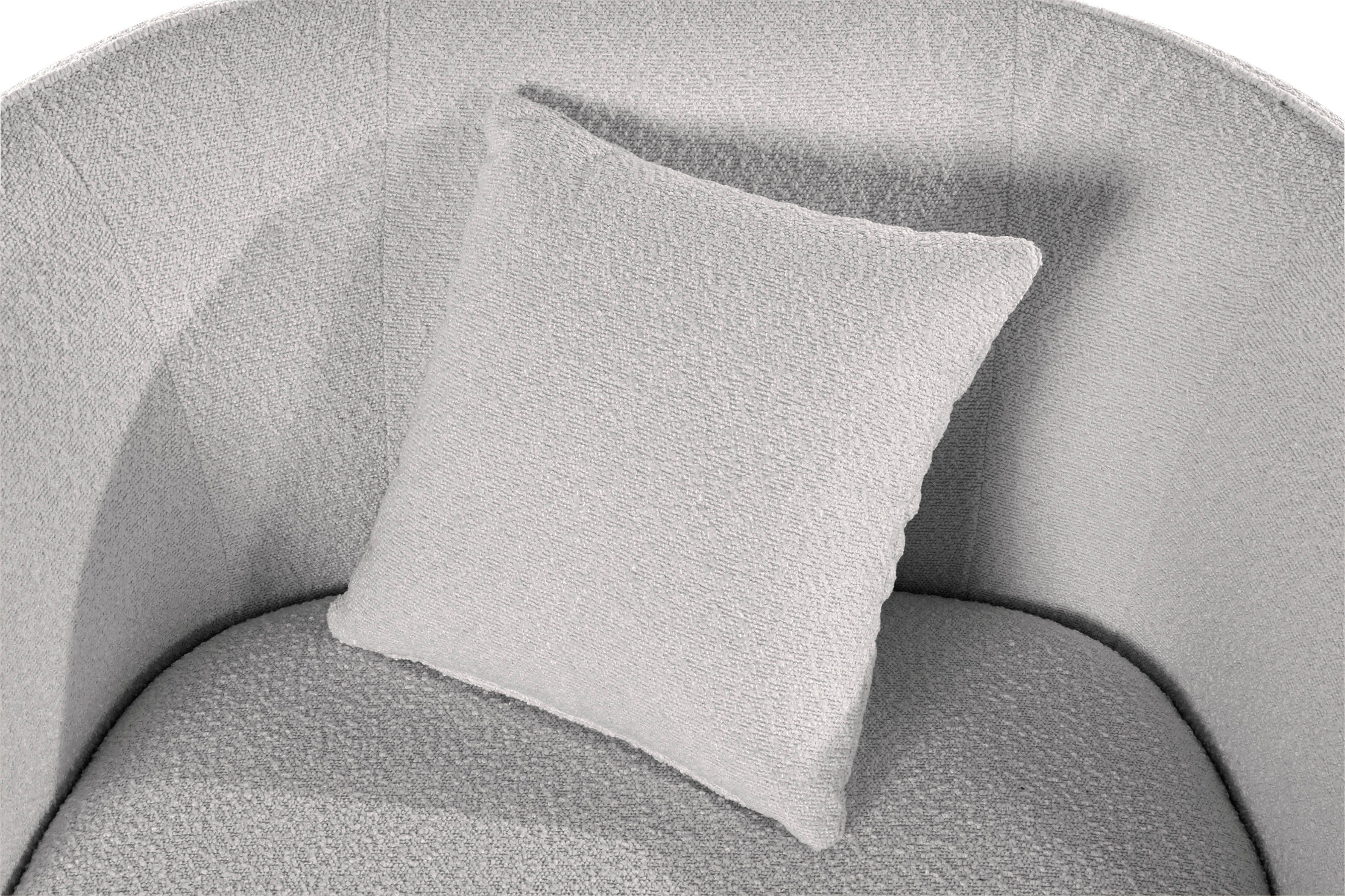 andas Fauteuil Kreukelzone ook met bouclé-bekleding