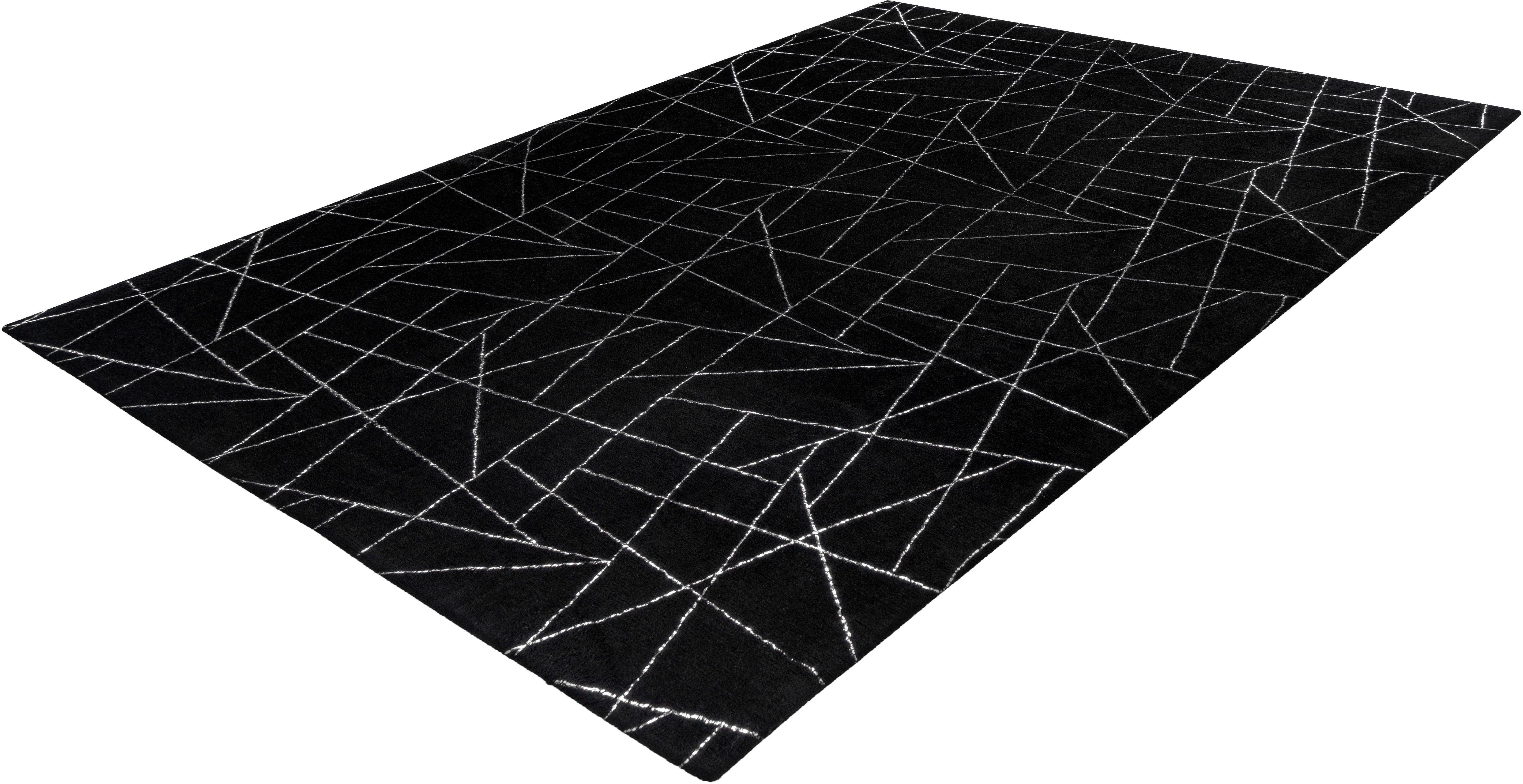 me gusta Vloerkleed Bijou 125 Glans effect, zachte pool, woonkamer, slaapkamer