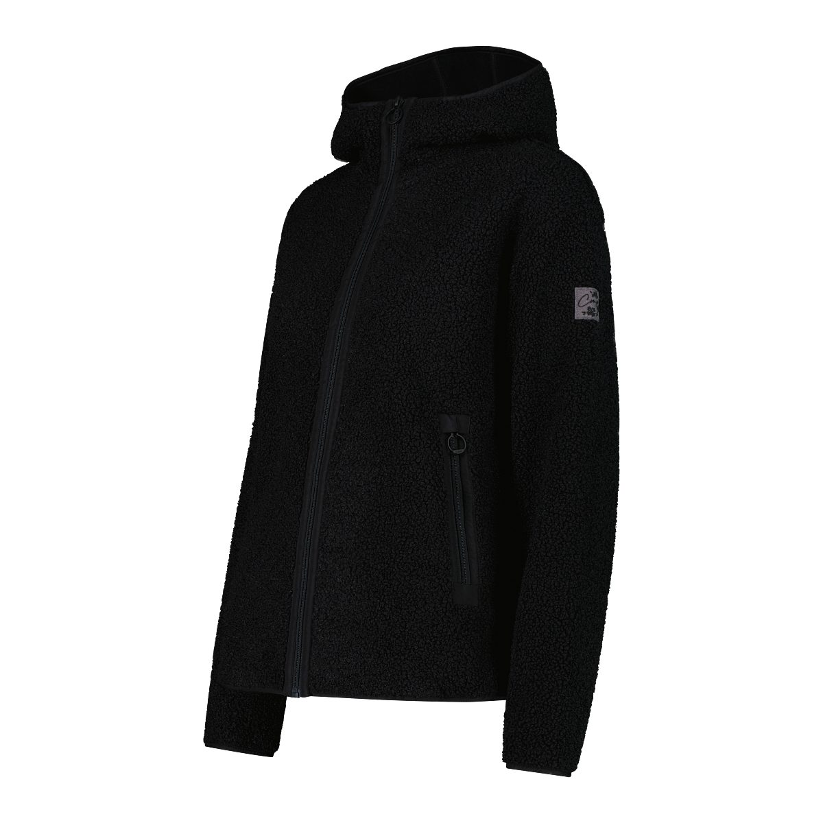 CMP Pluche jas met capuchon