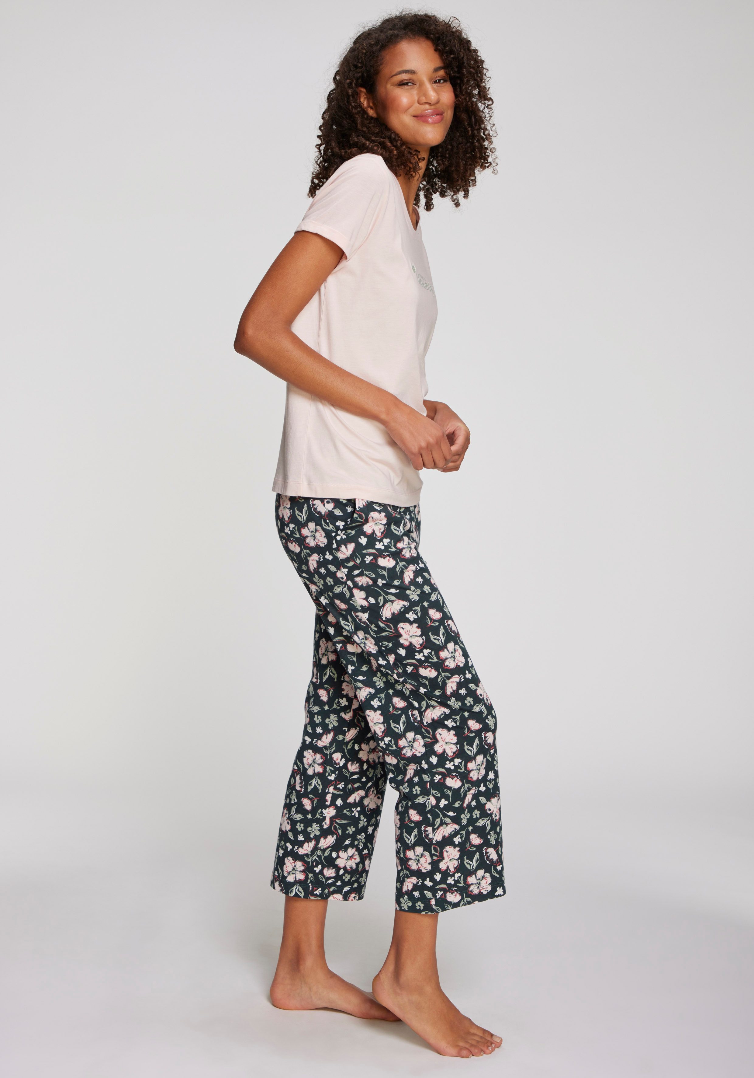 s.Oliver RED LABEL Beachwear Pyjama top Met kleine frontprint