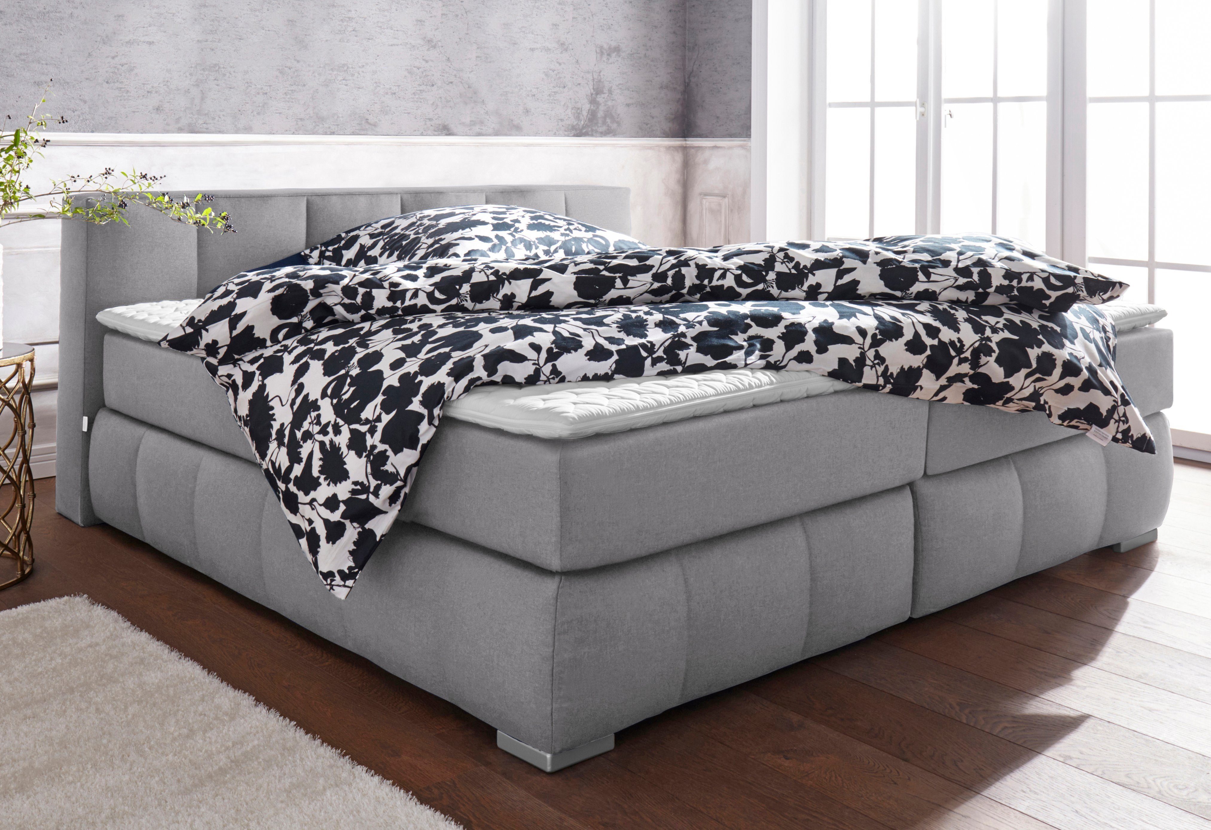 Guido Maria Kretschmer Home&Living Boxspring Chelles incl. matrastopper, in xxl- extra lang 220 cm, onderbak met elegante welving
