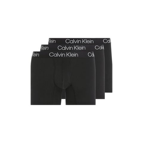 Calvin Klein Boxershorts modern structure zwart 3-pack