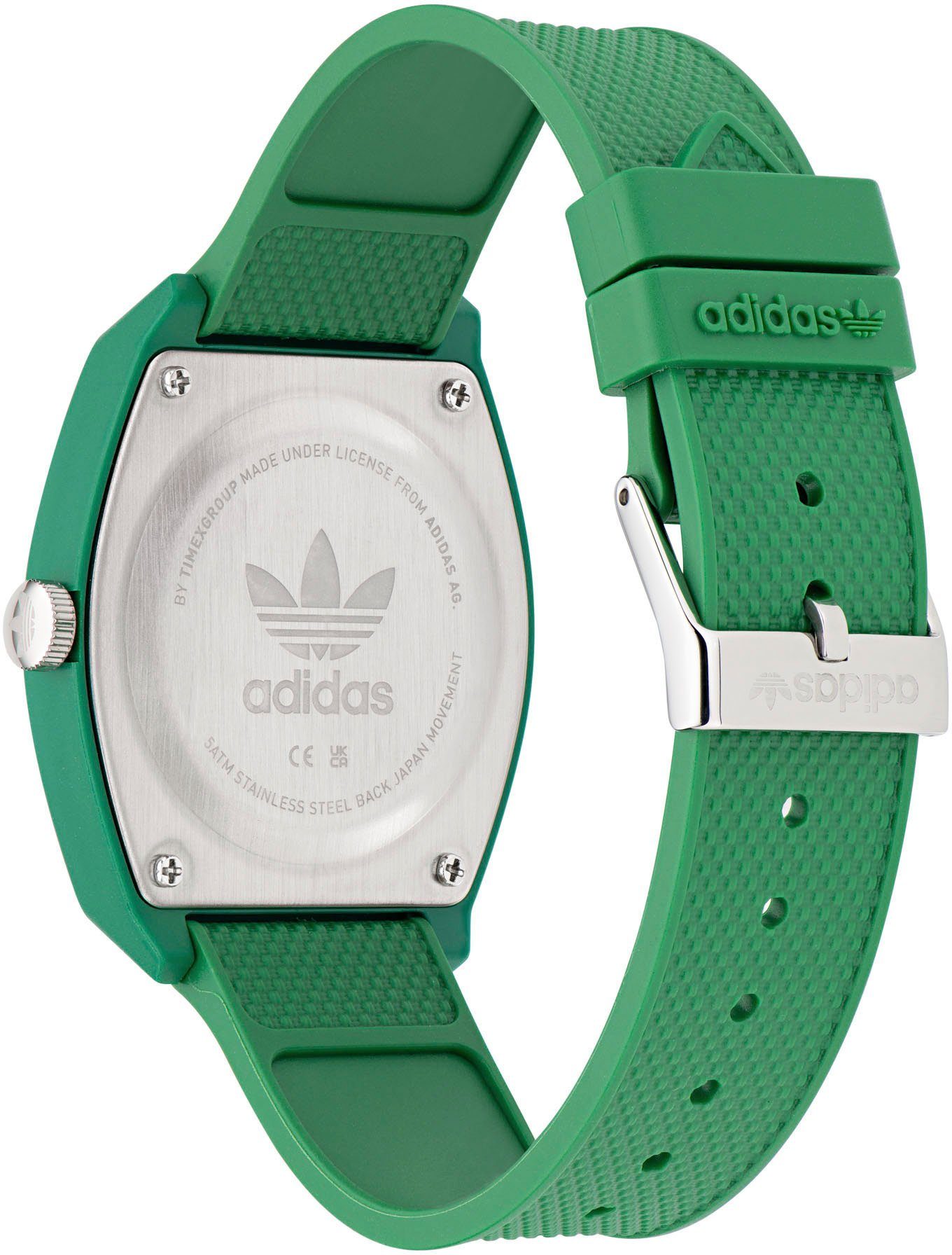 adidas Originals Kwartshorloge PROJECT TWO Polshorloge, dames, herenhorloge, unisex, analoog