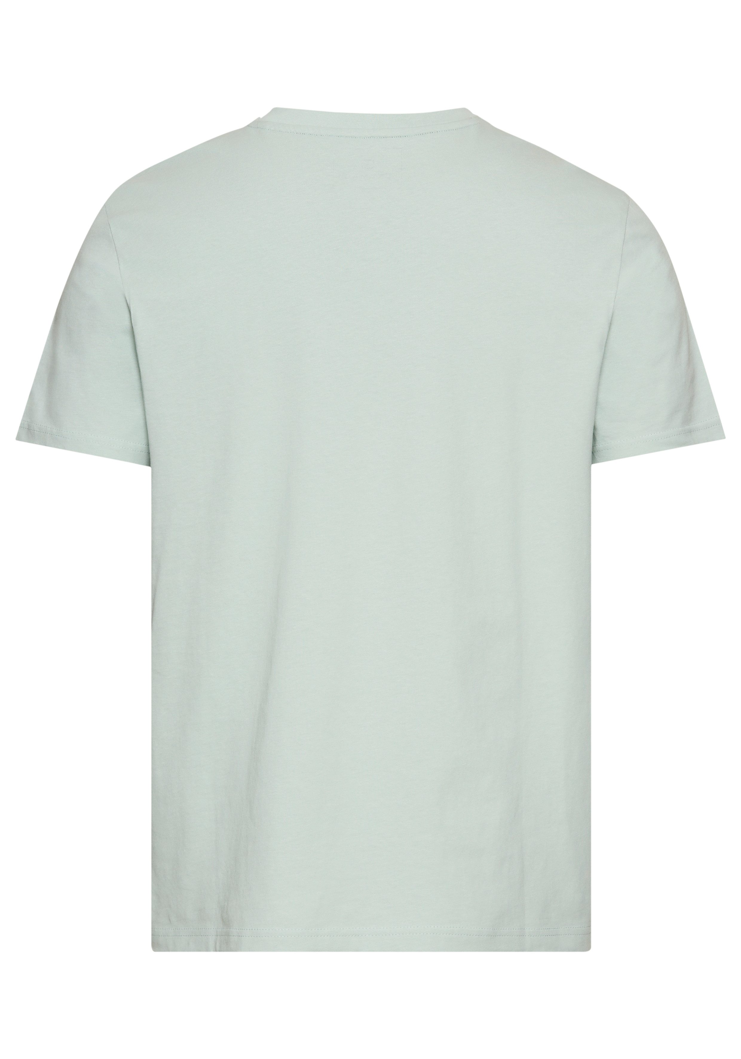DELMAO T-shirt met subtiele logo-opdruk in club-design