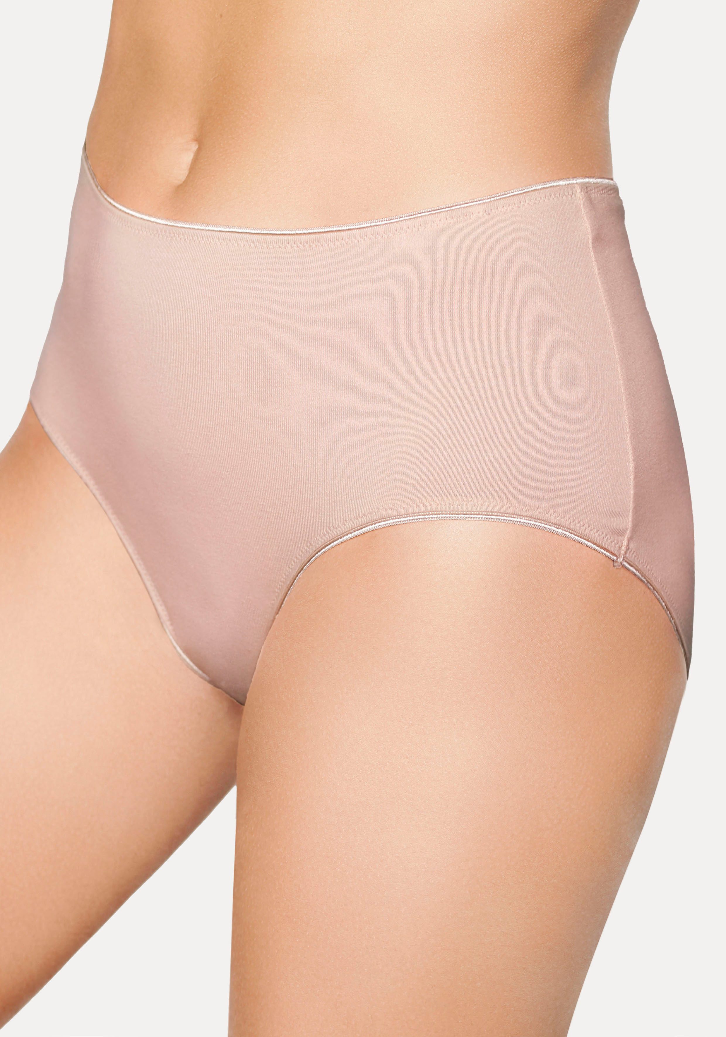 Lascana Tailleslip van katoen met mooie opbergdoos (Set van 5)