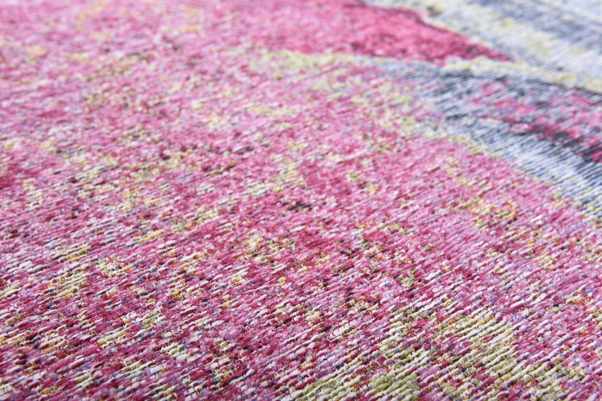 Gino Falcone Vloerkleed Cosima-111 plat geweven jacquard-vloerkleed, met chenillegaren, modern design