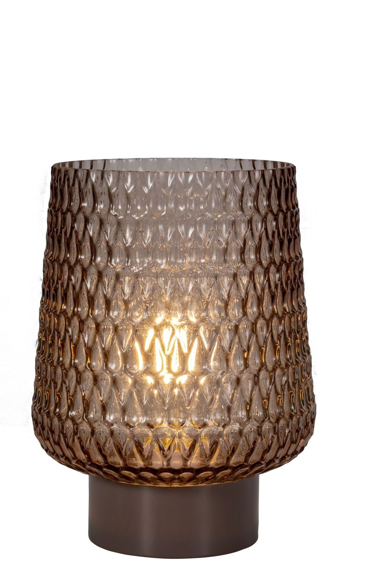 Pauleen Led-tafellamp Sparkling Glamour mobile grijs glas/metaal