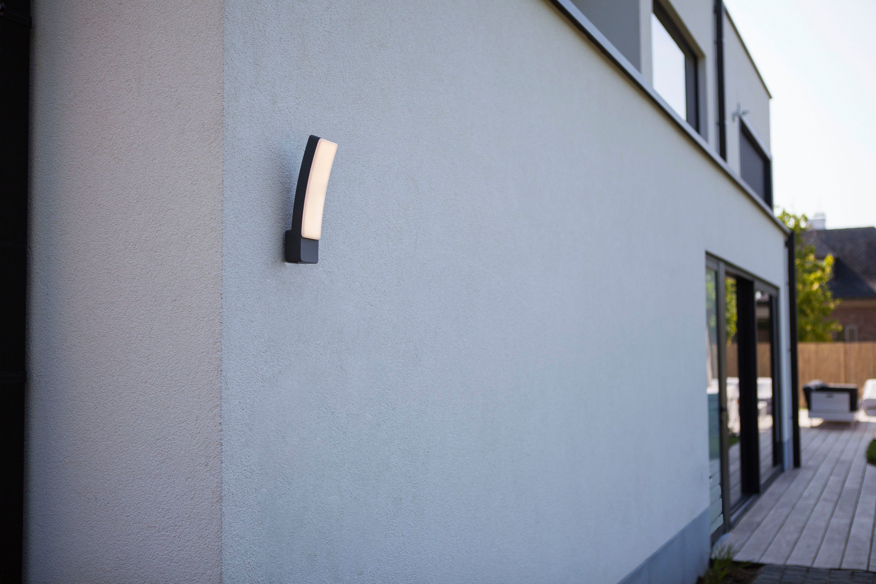 LUTEC Ledwandlamp voor buiten Kira (1 stuk)