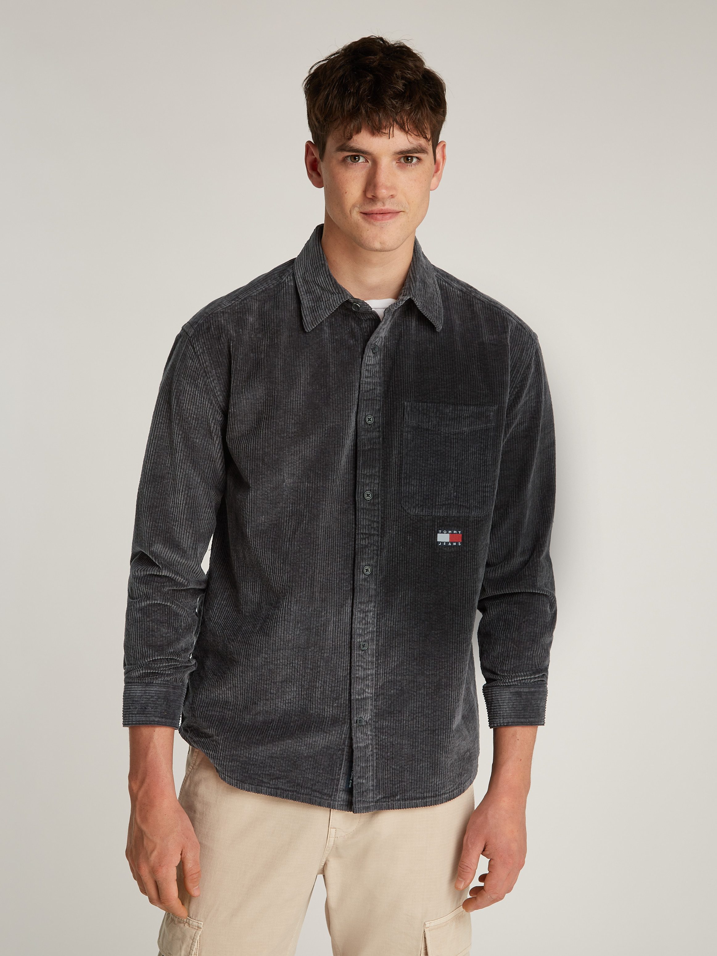 TOMMY JEANS Overhemdjasje TJM RLX CHUNKY CORD SHIRT