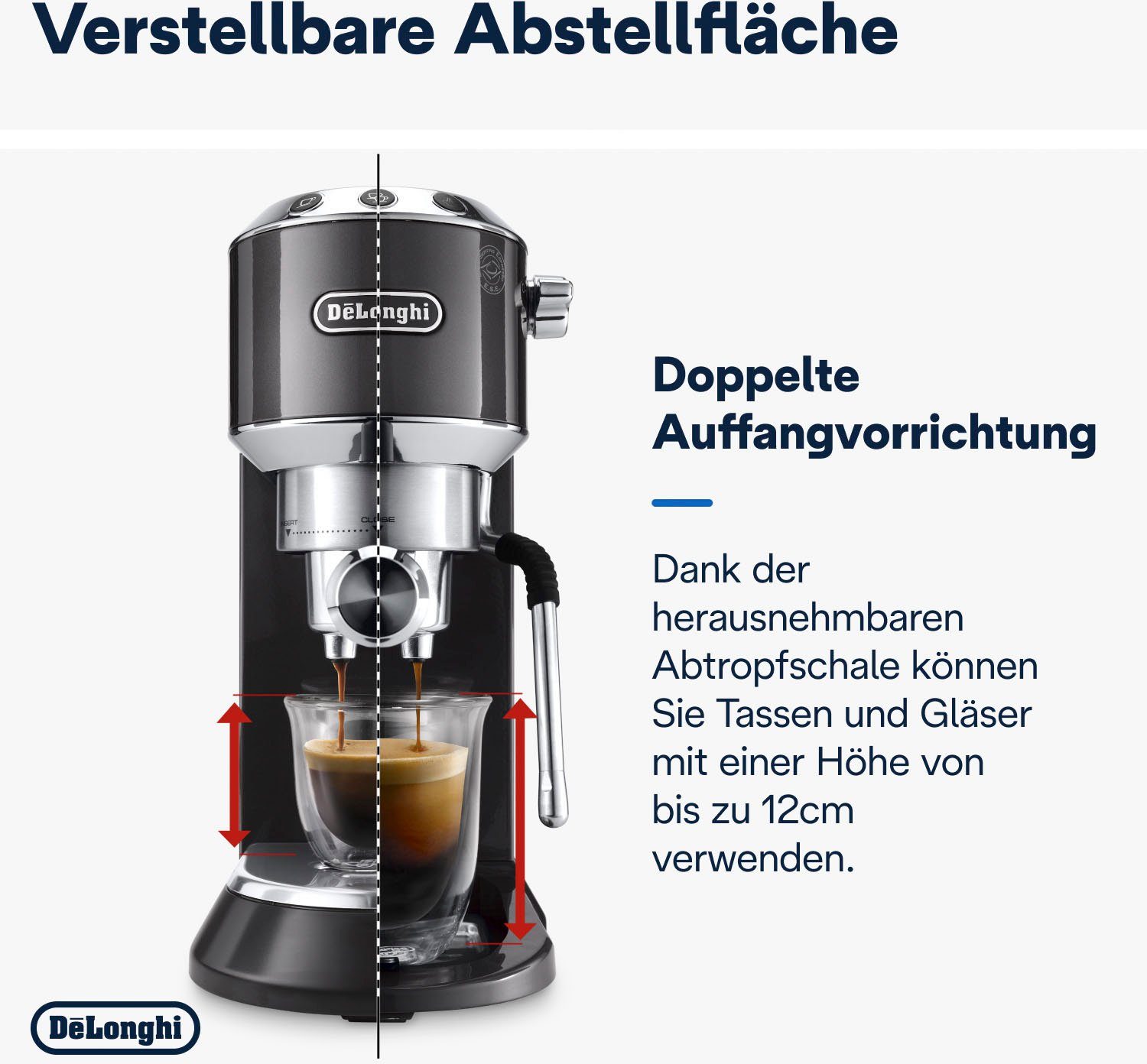 De'Longhi Espressomachine Dedica Arte EC885.BG