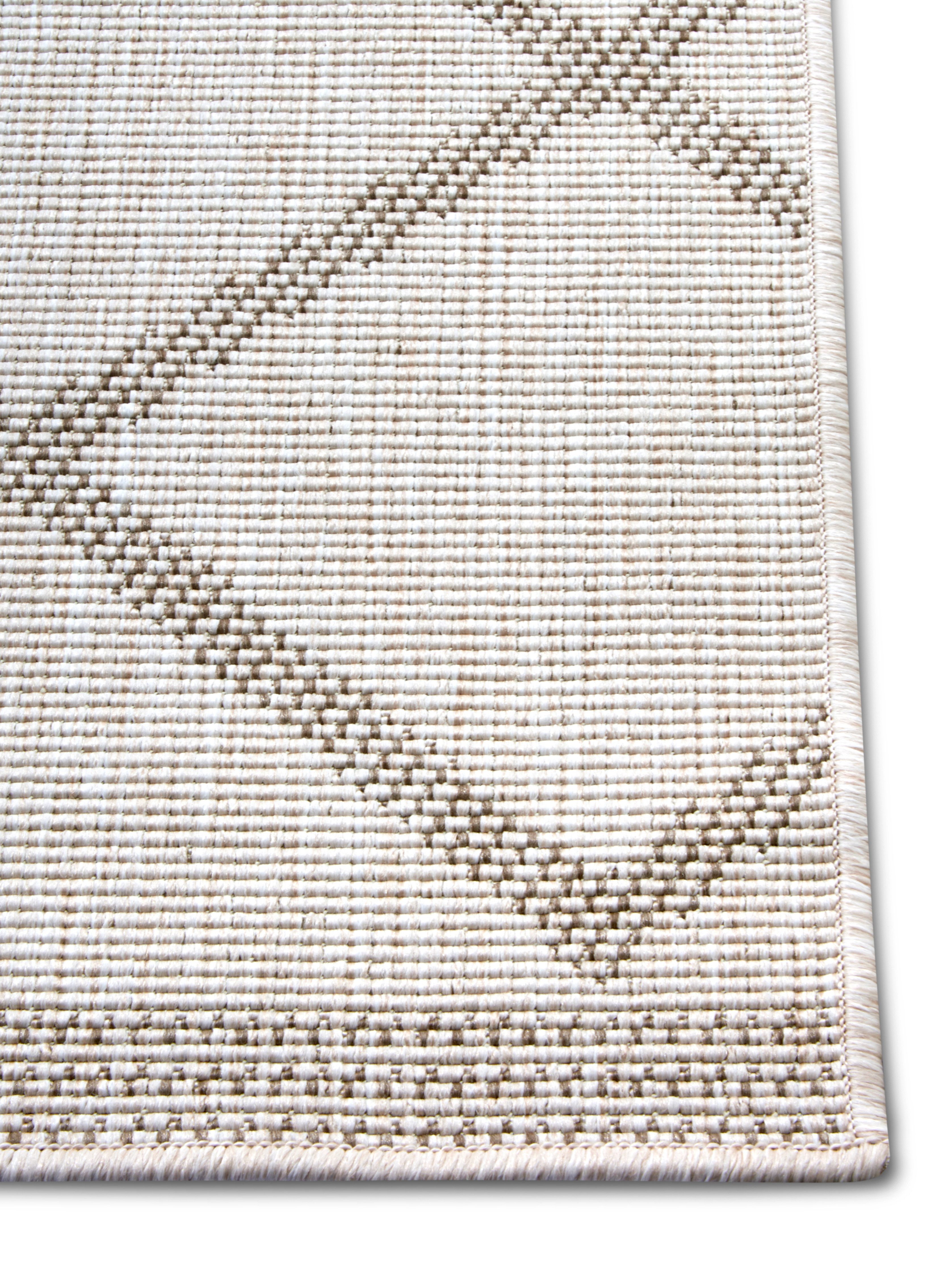 NORTHRUGS Vloerkleed Corsica tweezijdig te gebruiken kleed Binnen- en buitengebruik, weerbestendig, balkon, loper, woonkamer, waterbestendig