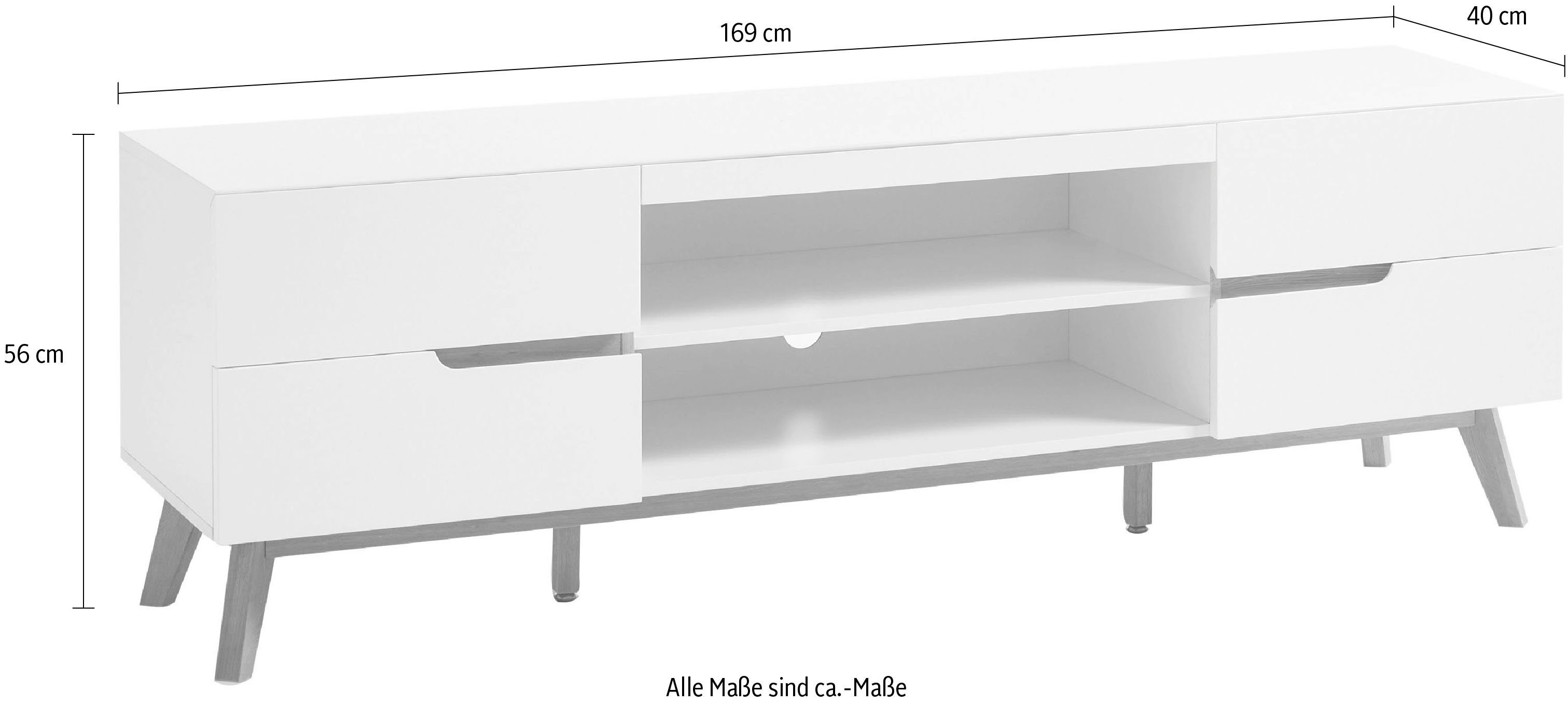 MCA furniture Tv-meubel Cervo Breedte ca. 169 cm