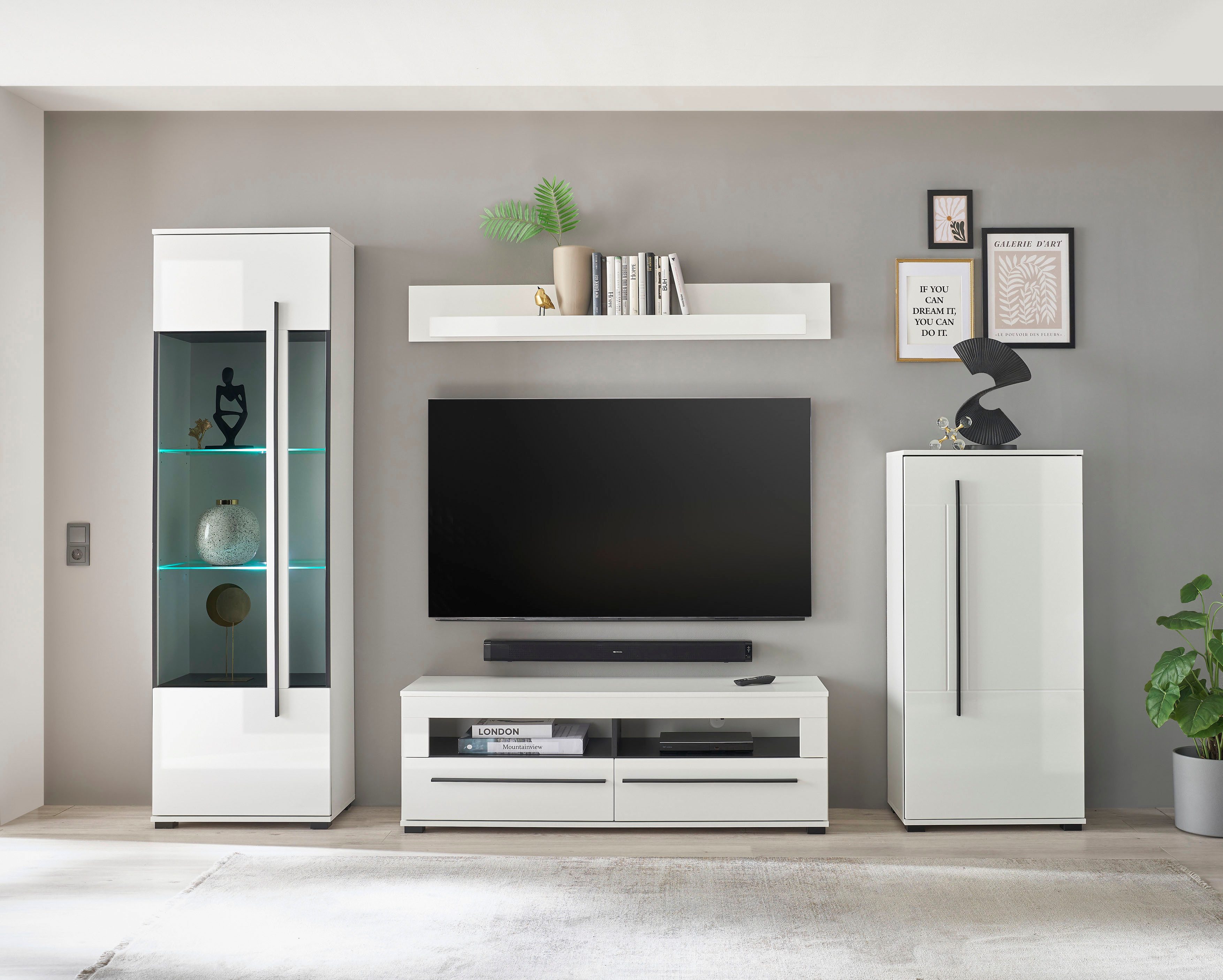 INOSIGN Wandmeubel Cantara (set, 4-delig)