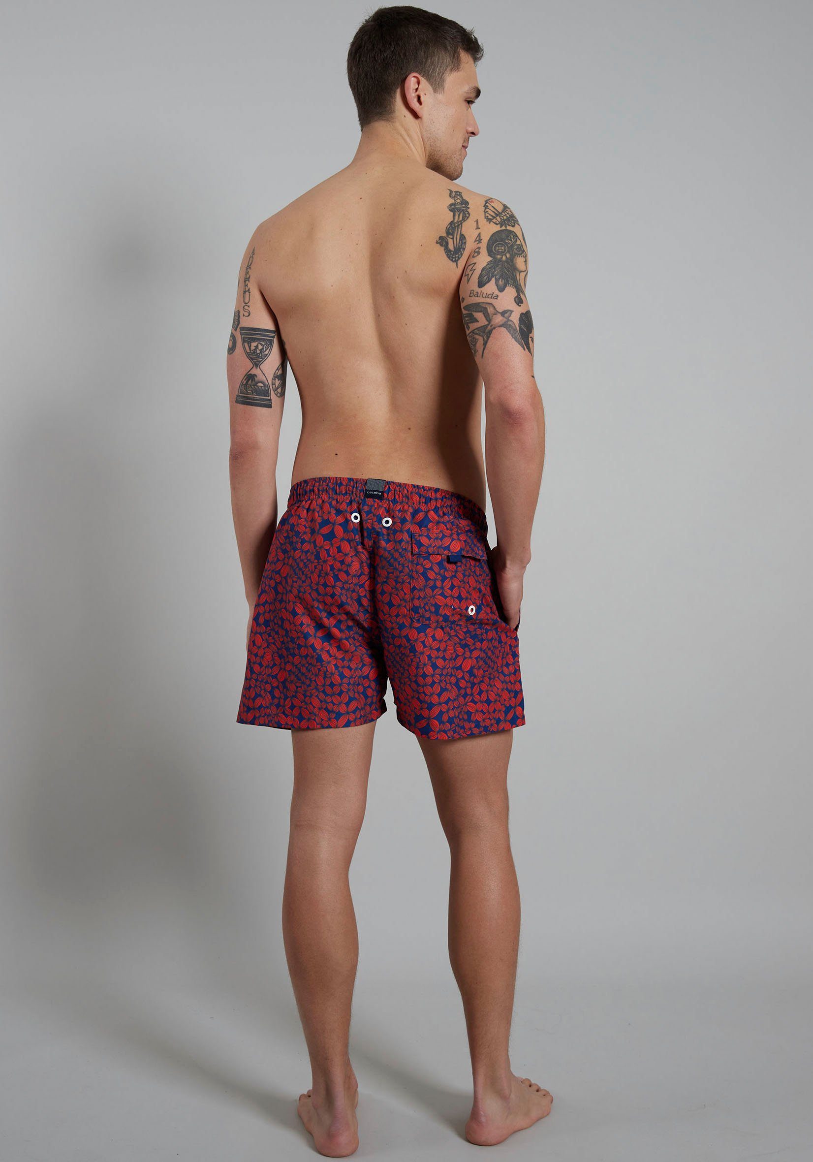 CECEBA Zwemshort met geweldige print voor warme zomerdagen