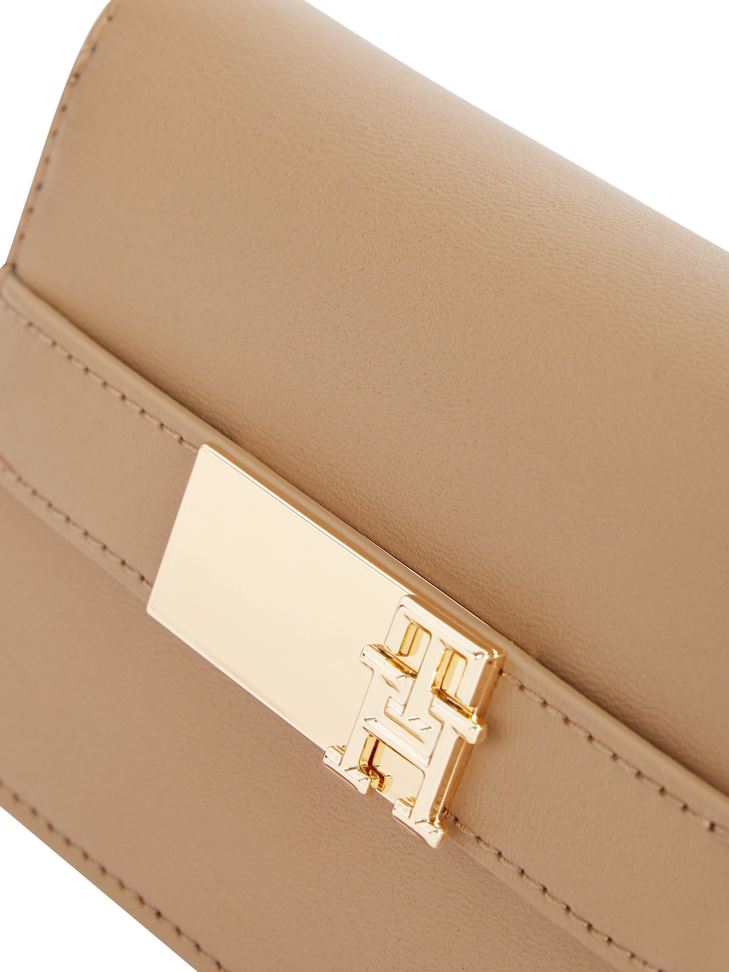 Tommy Hilfiger Portemonnee TH HERITAGE SLIM MED WALLET portemonnee damesportemonnee met chique logo-embleem