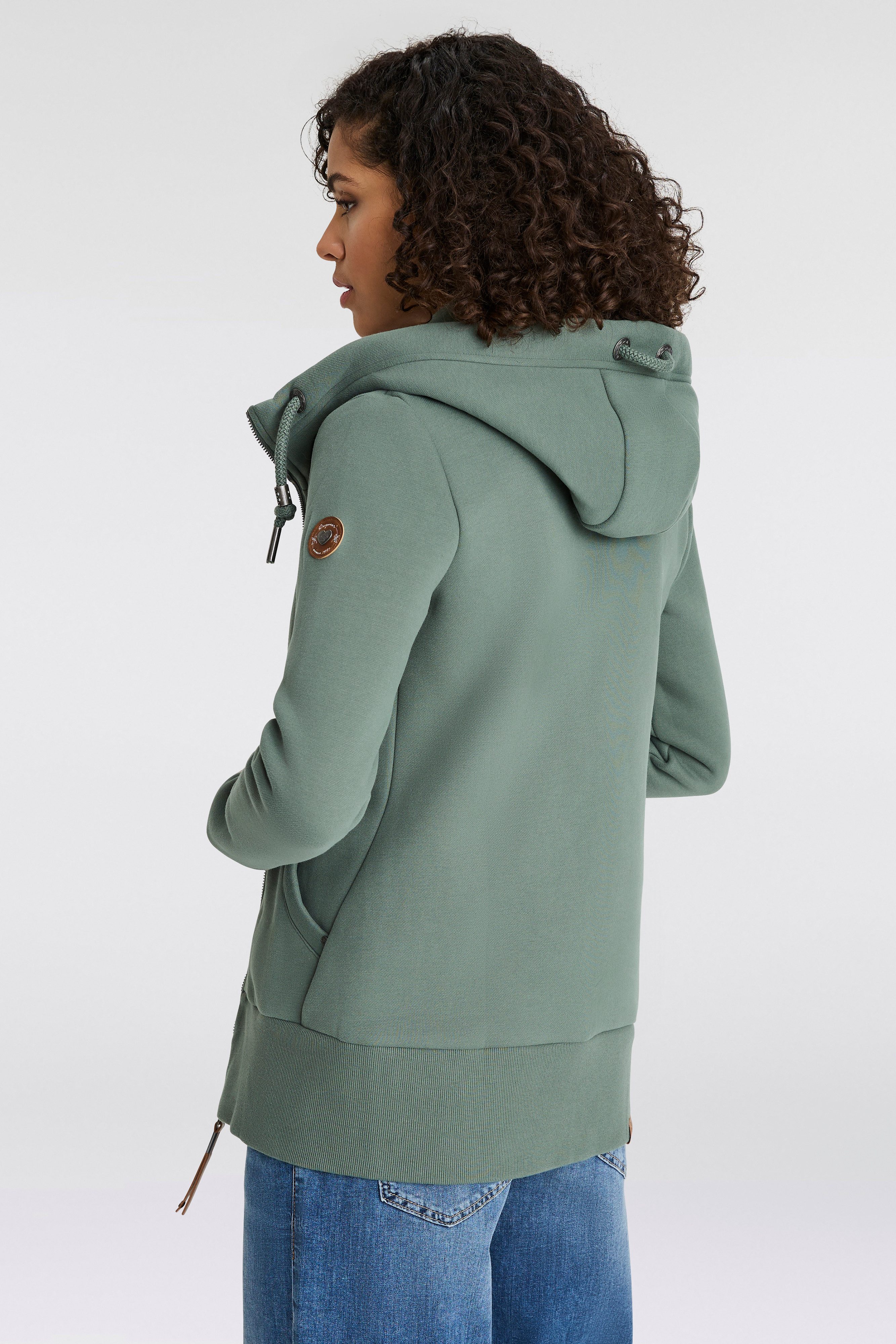 Ragwear Sweatvest NESKA ZIP O met extra brede boorden