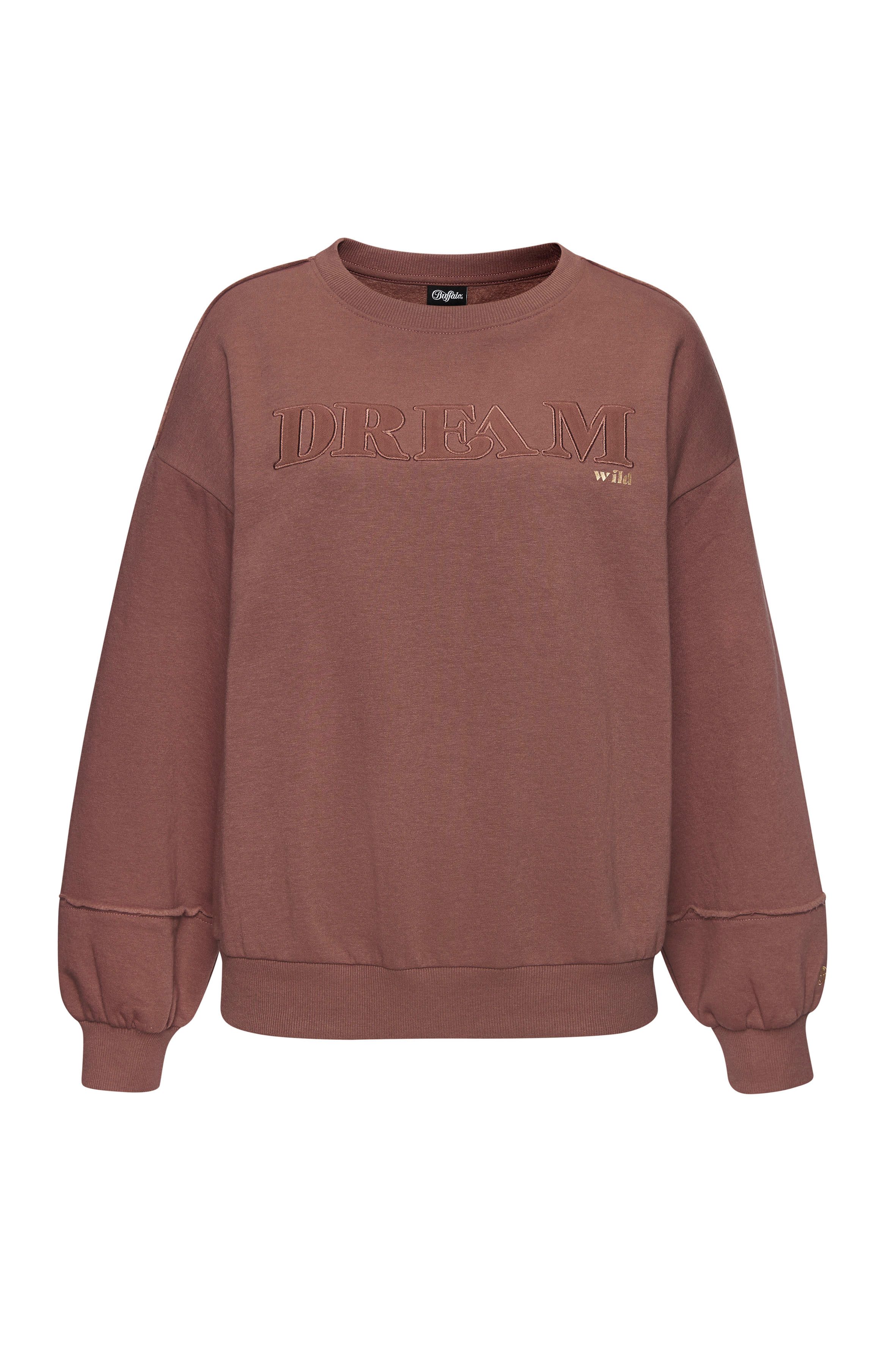 Buffalo Sweater met luxueus borduursel