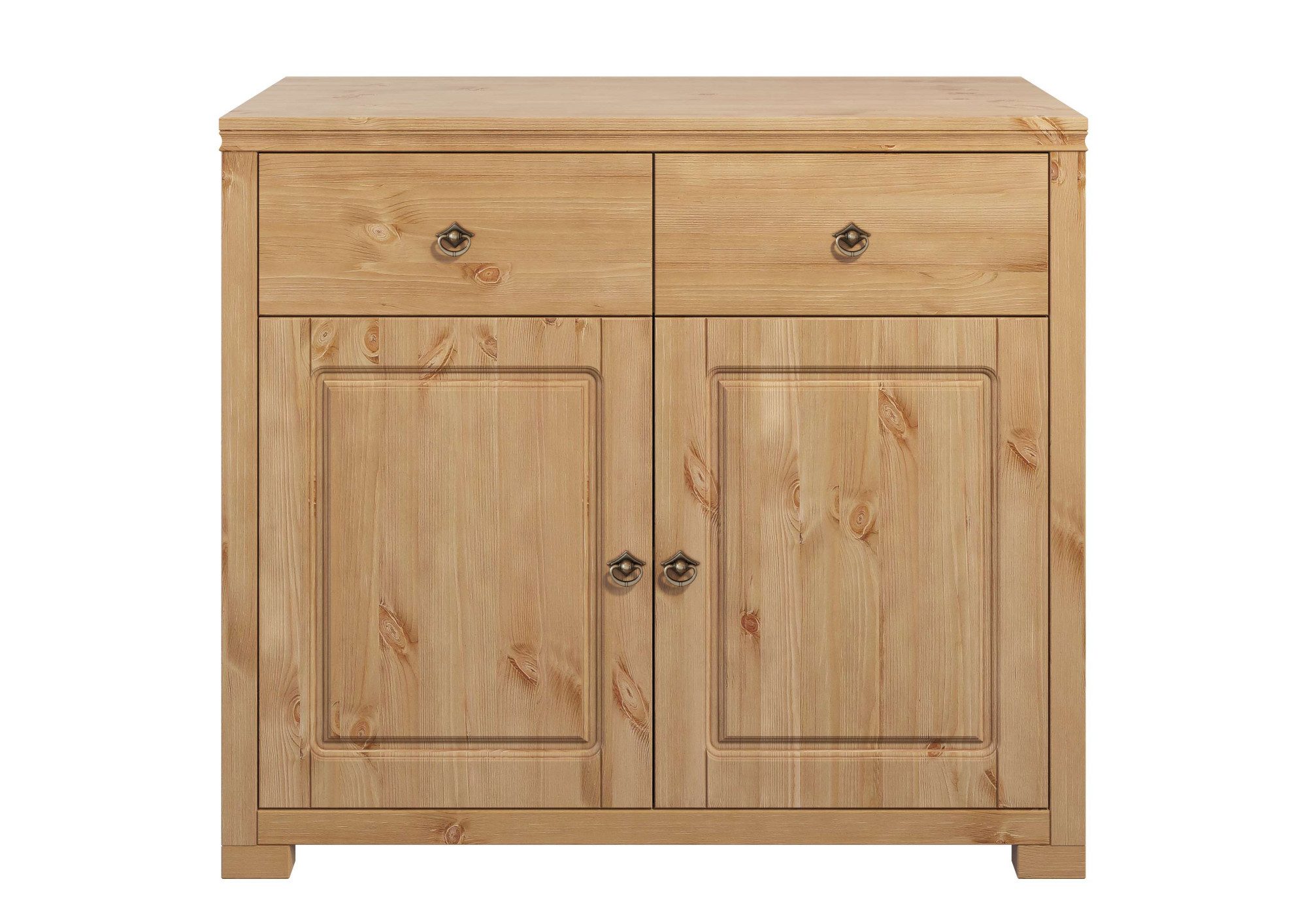 Home affaire Kast Gotland van massief grenen, met 2 lades, fsc®, breedte 102 cm