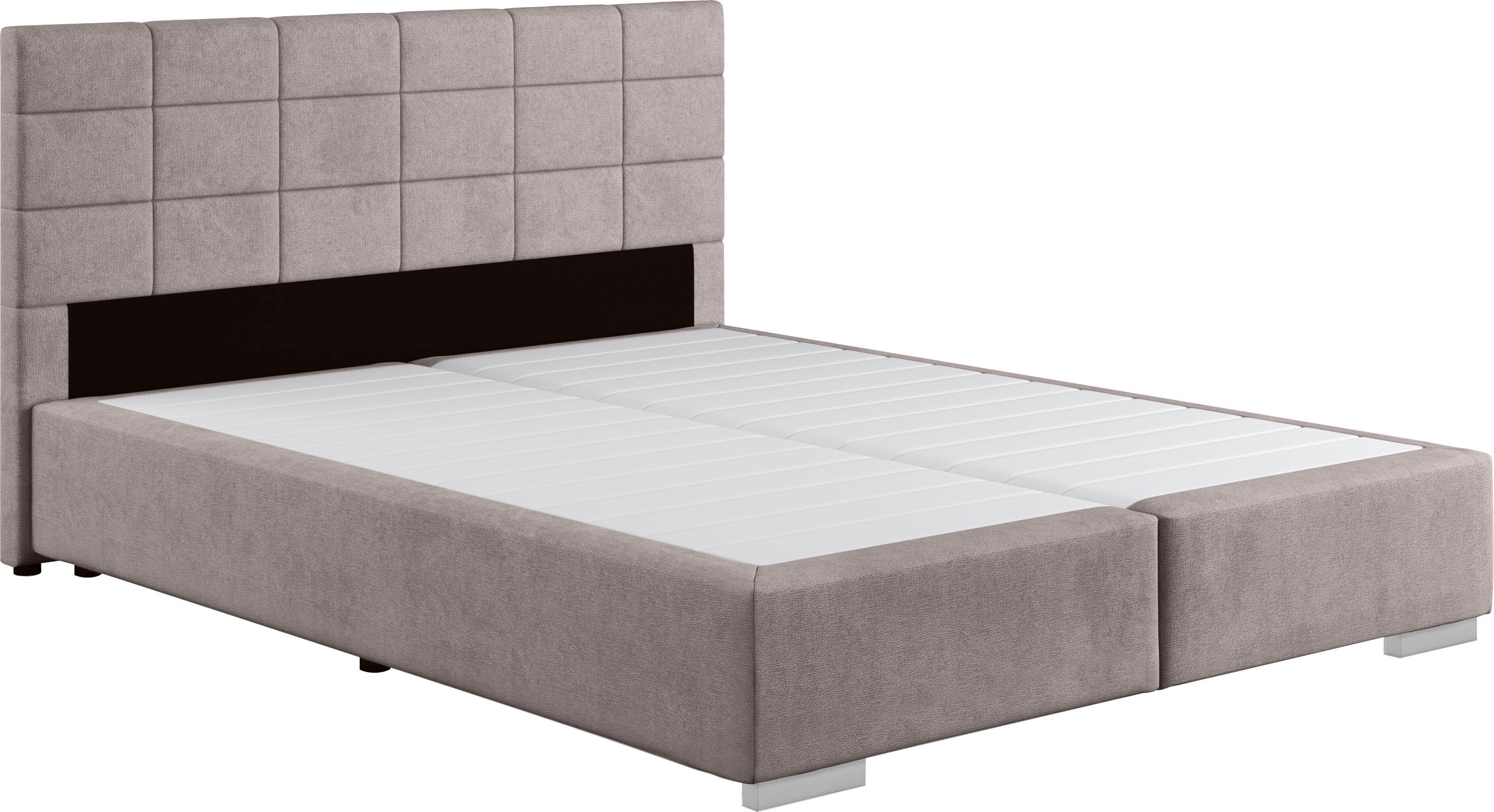 COTTA Boxspring Simba boxsprings grijs