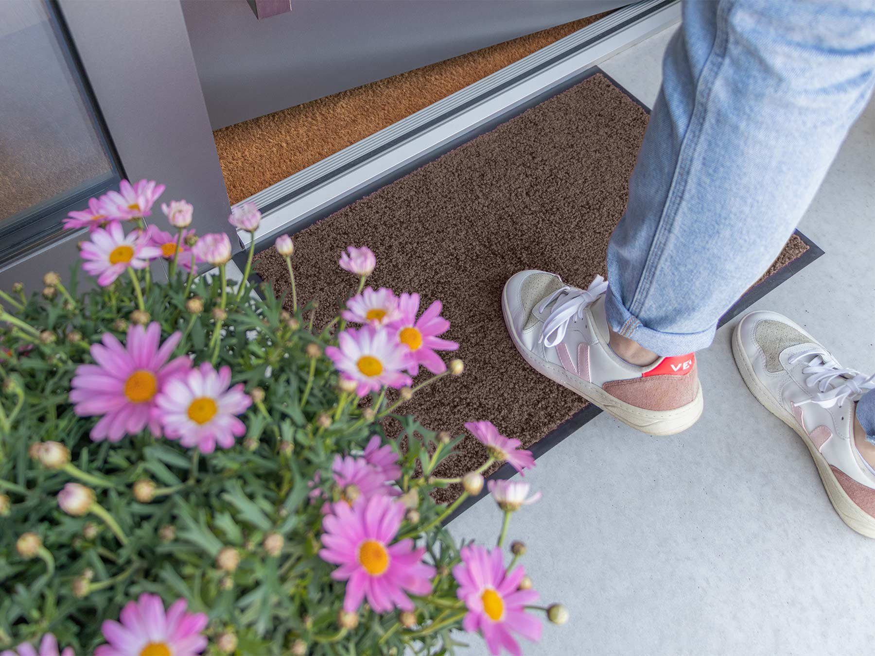 Primaflor-Ideen in Textil Mat Clean Inloopmat, grote keus in kleuren, wasbaar