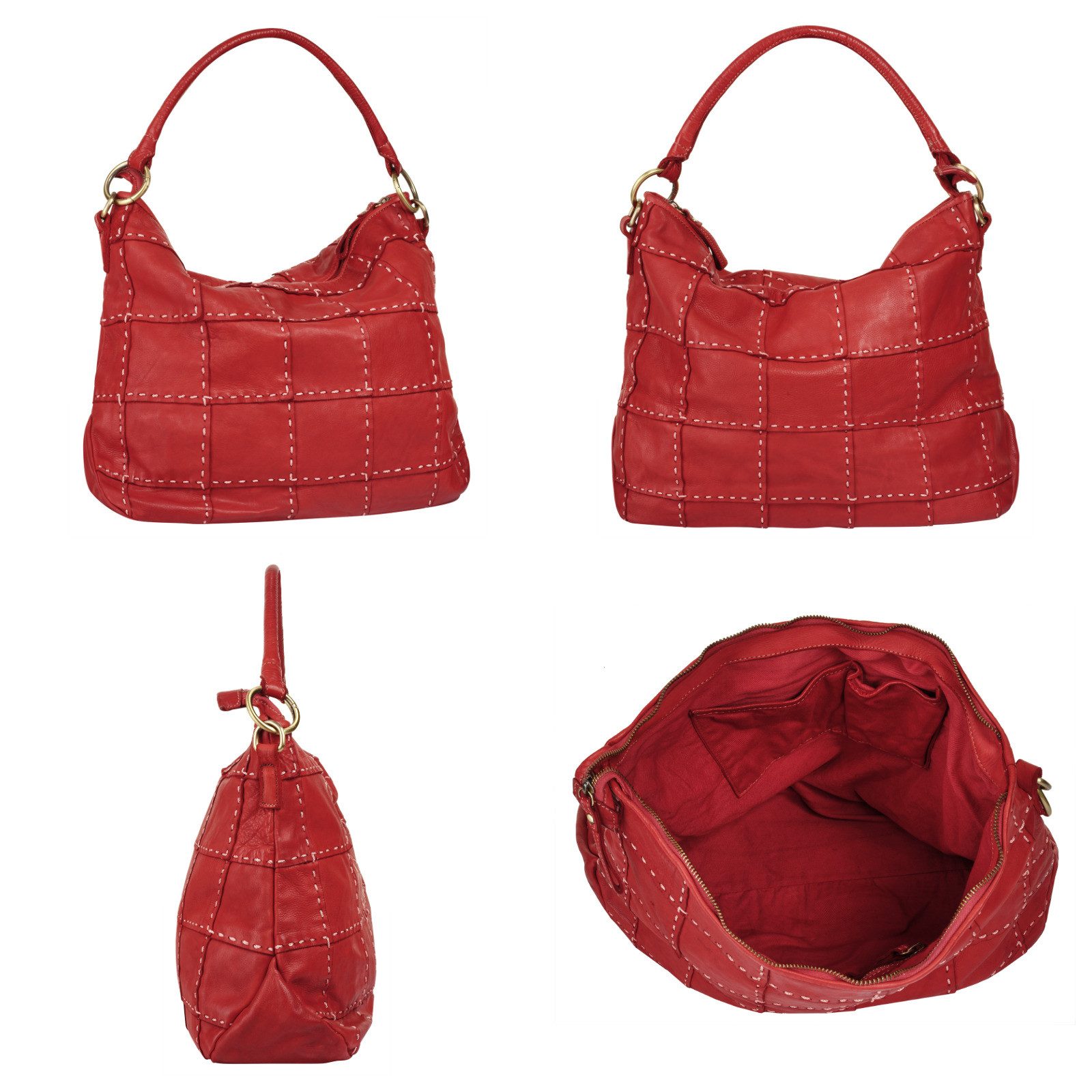 Samantha Look Shopper echt leer, made in italy
