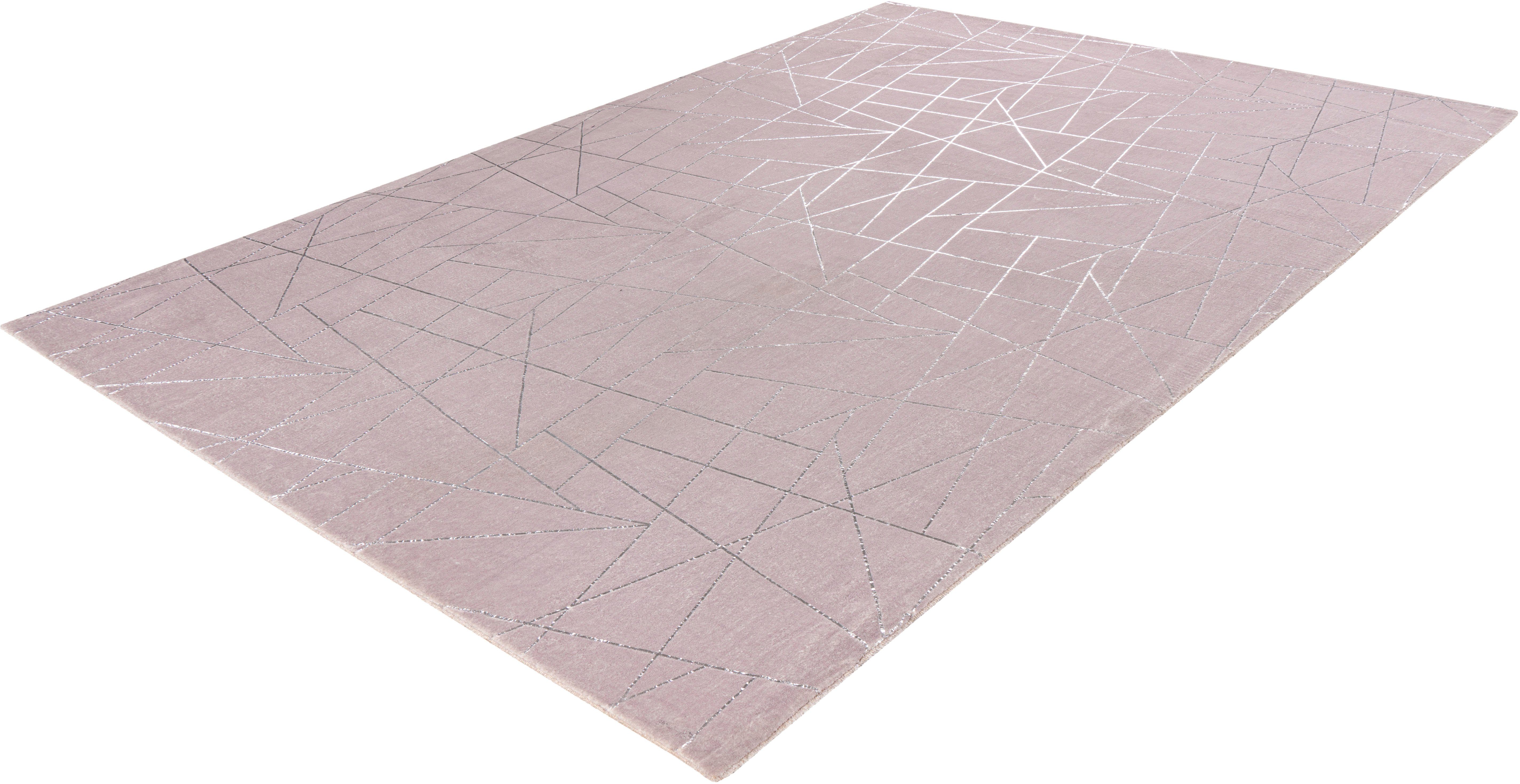 me gusta Vloerkleed Bijou 125 Glans effect, zachte pool, woonkamer, slaapkamer