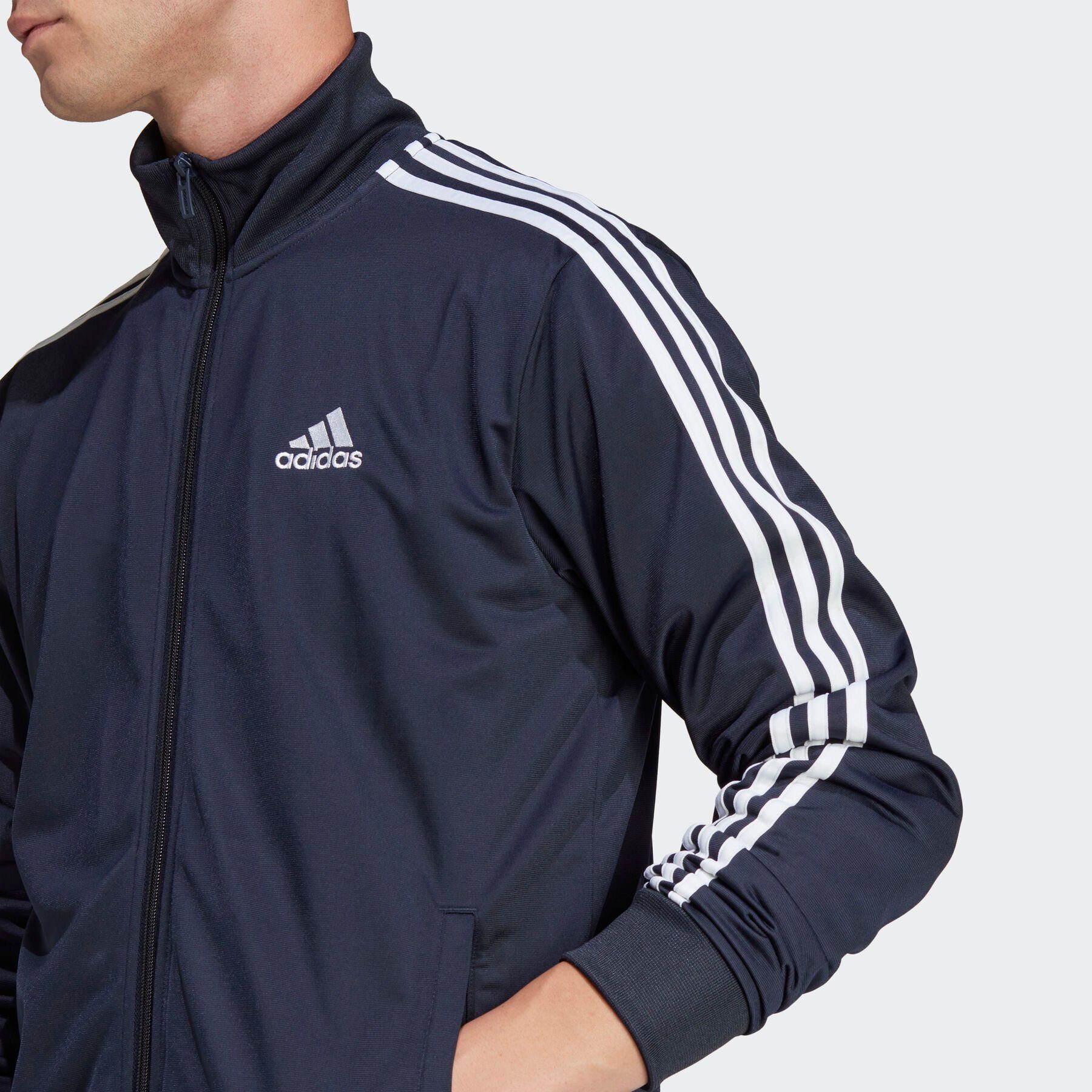 adidas Sportswear Trainingspak Basic 3-strepen tricot (2-delig)
