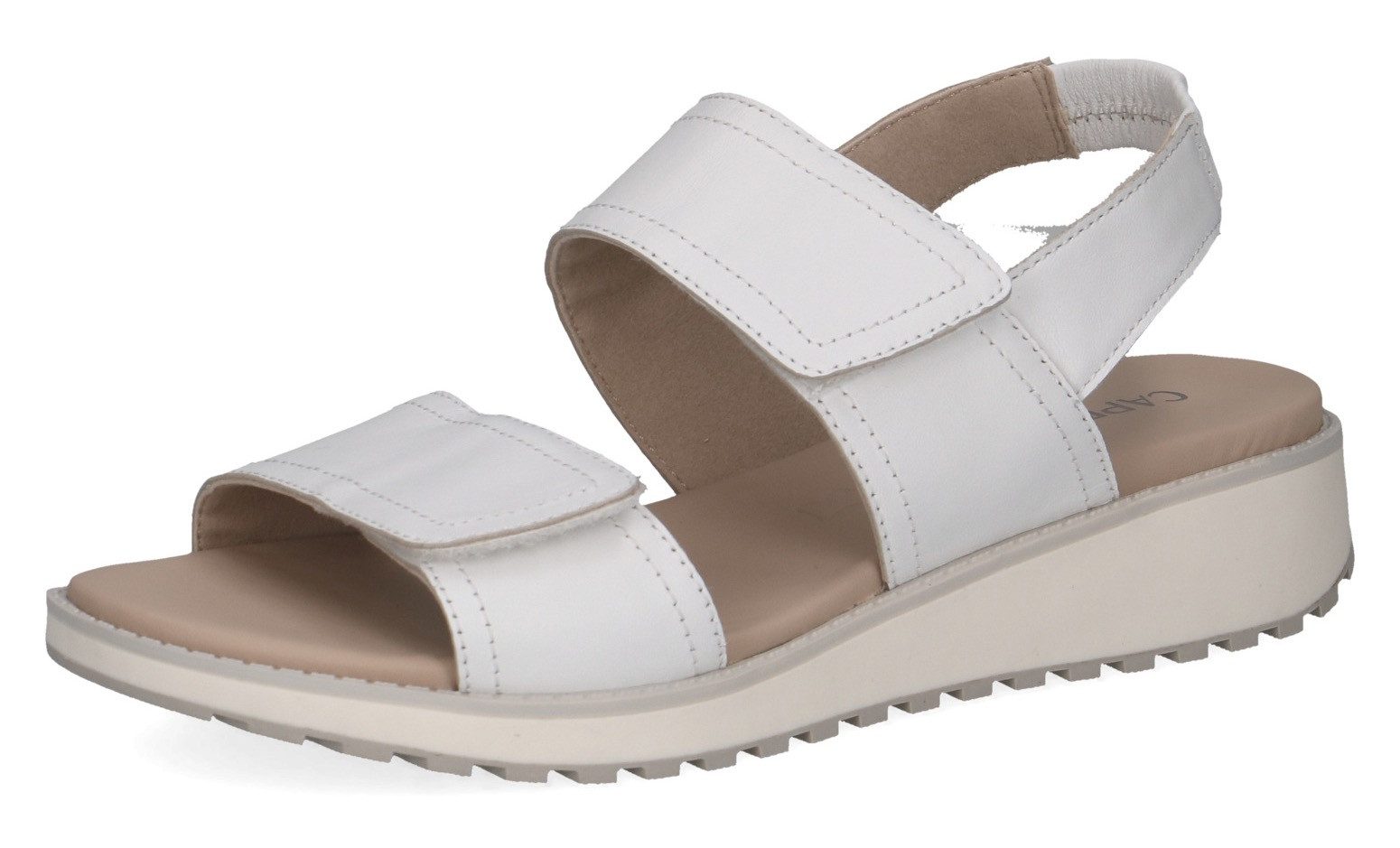 Caprice Sleehaksandaaltjes dames sandalen met sleehak maat 41 wit