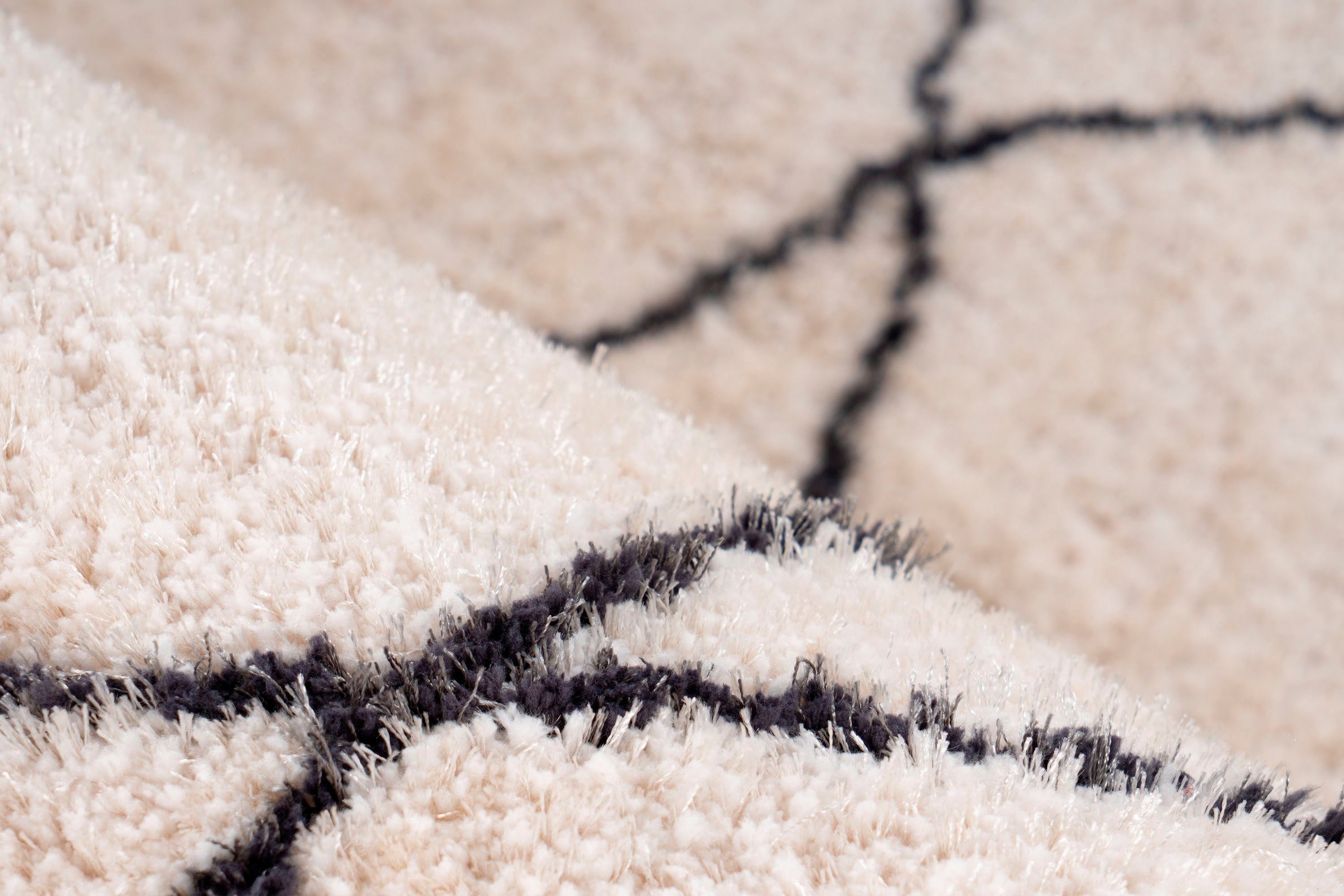 calo-deluxe Hoogpolig vloerkleed Elvar-4000 bijzonder zacht door microvezel, woonkamer