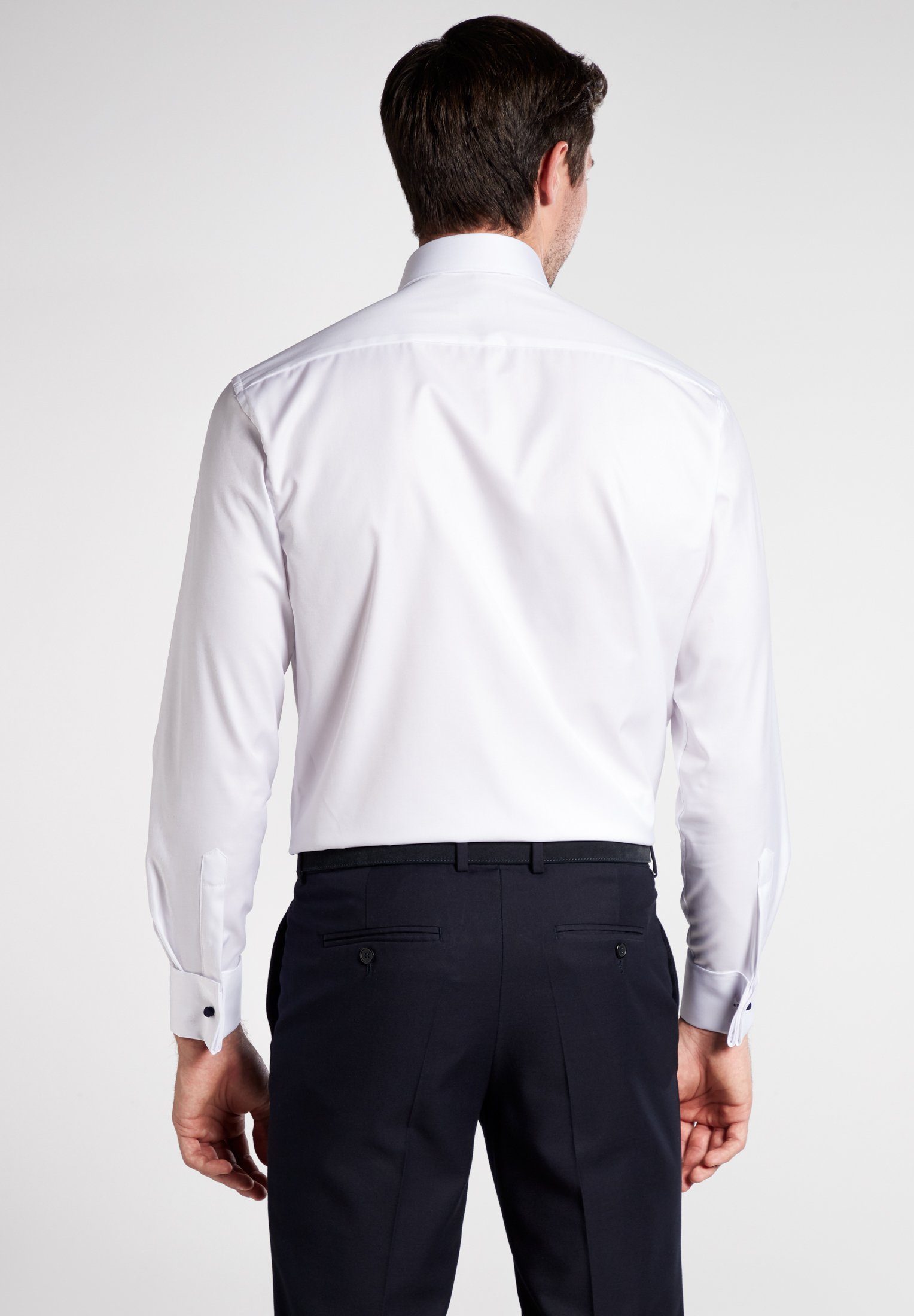 Eterna Overhemd met lange mouwen Comfort fit NON IRON (strijkvrij)