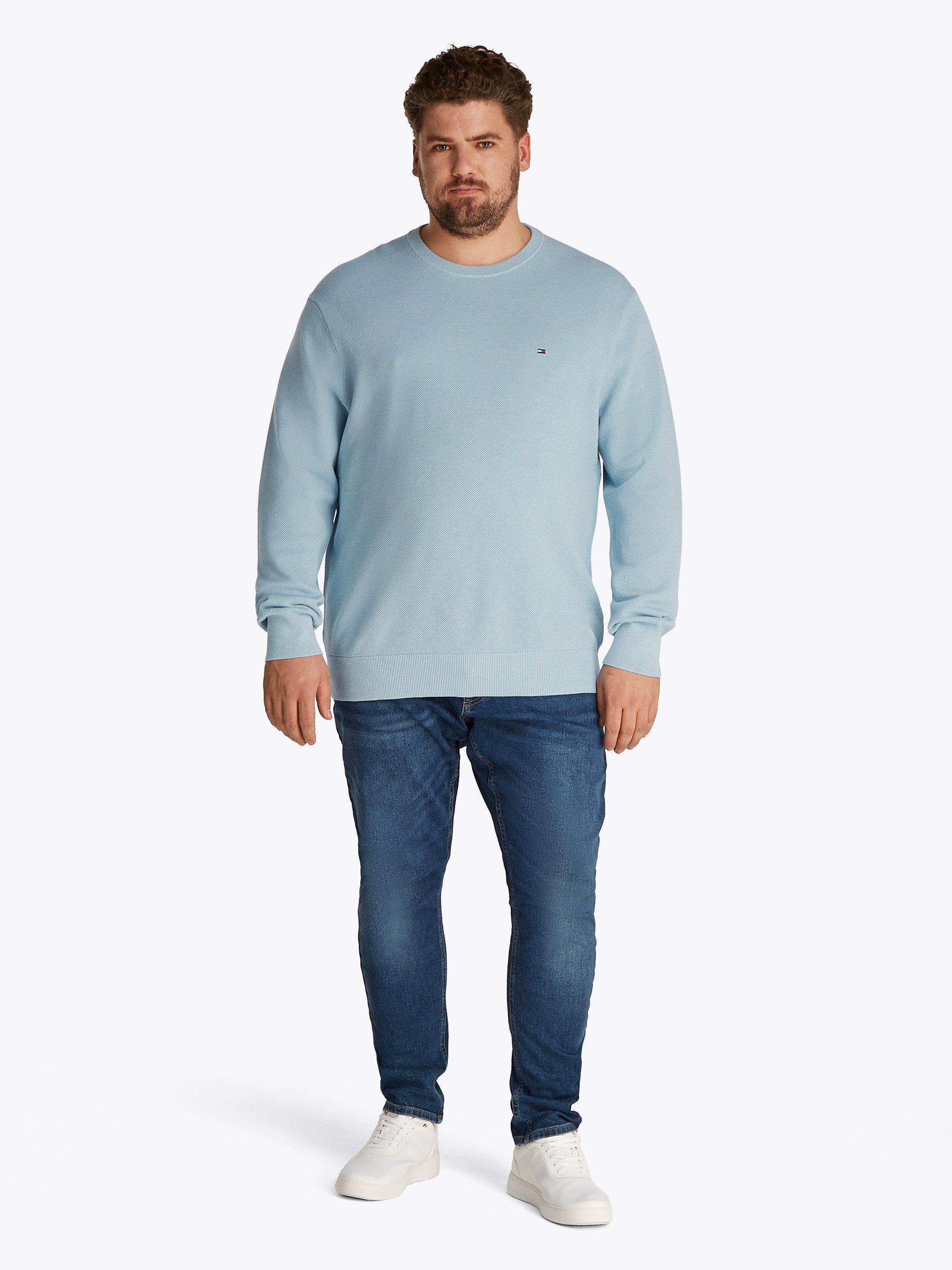 Tommy Hilfiger Trui met ronde hals BT-ESSENTIAL STRUCTURE CREW NECK