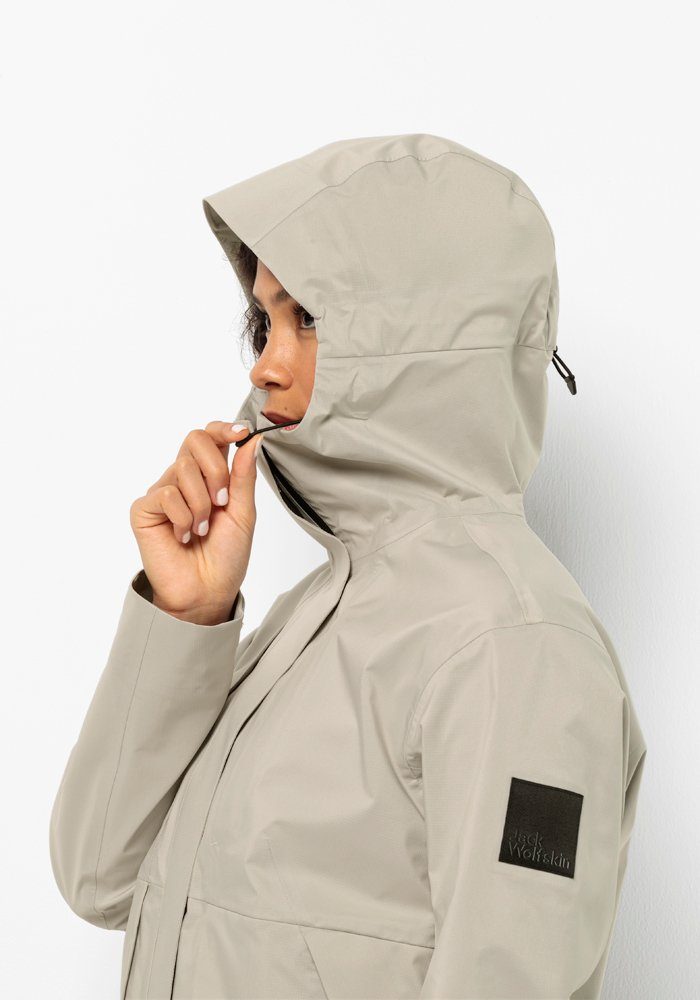 Jack Wolfskin Regenjack WANDERMOOD 3L JKT W