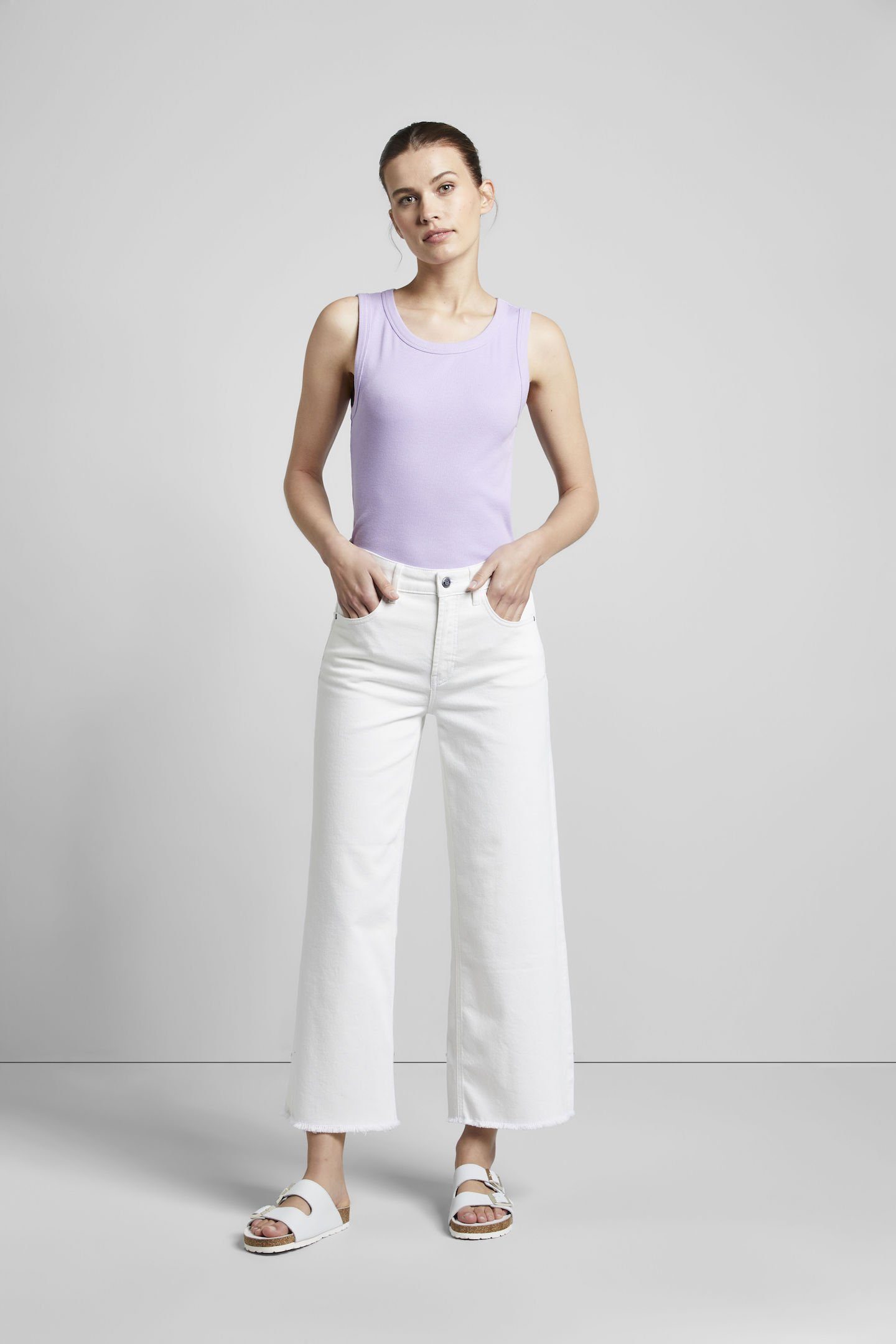 Bugatti 5-pocket jeans in broekrok-stijl