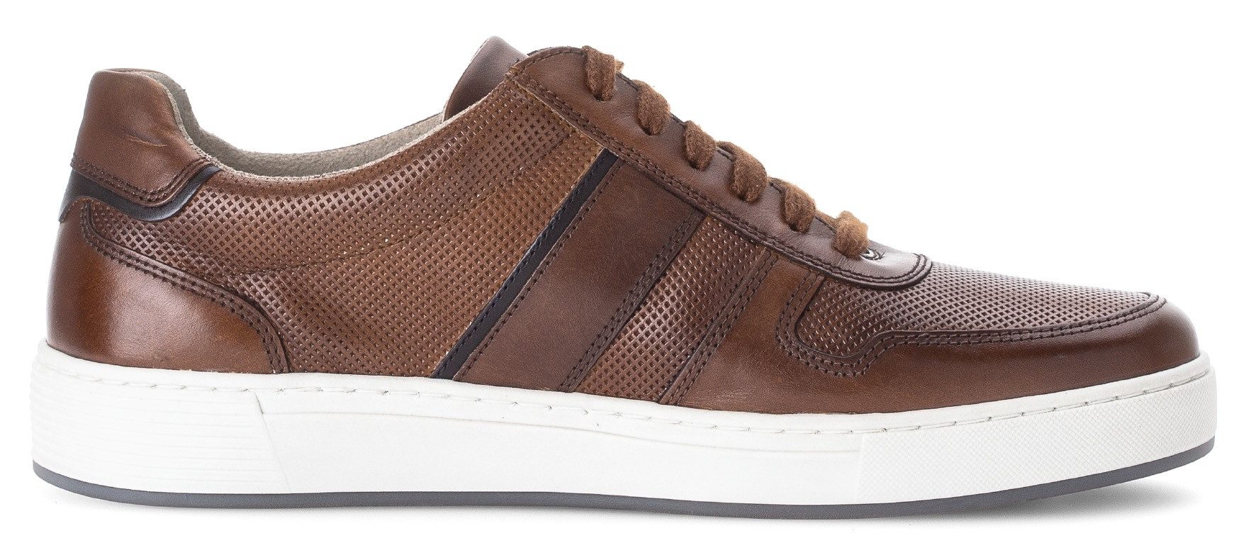 Pius Gabor Sneakers , vrijetijdsschoen, lage schoen, veterschoen met contrastafwerking, breedte g