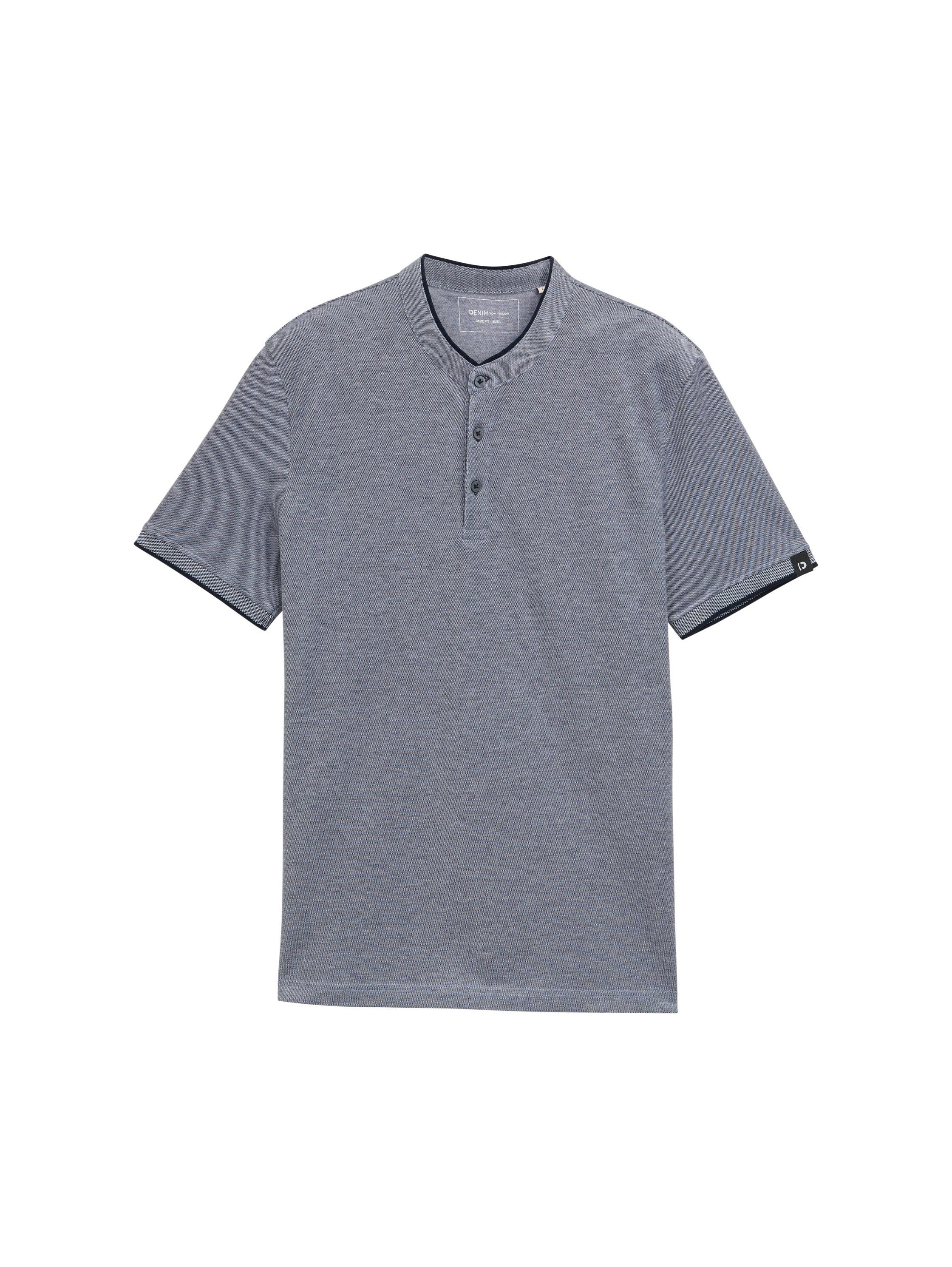 Tom Tailor Denim Poloshirt met geborduurd logo