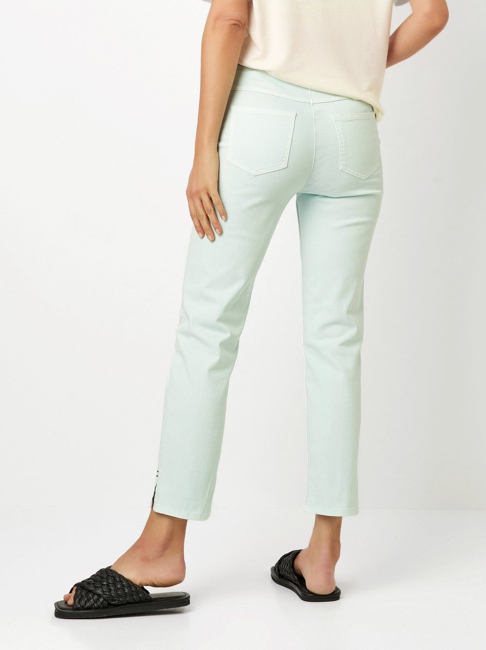 TONI 7/8 jeans BE Loved in five-pocketsstijl