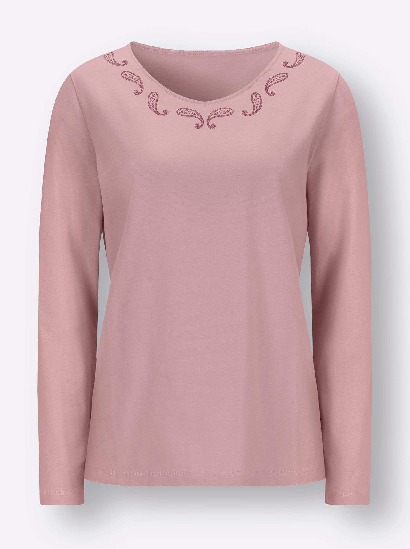 Classic Basics Shirt met lange mouwen (1-delig)