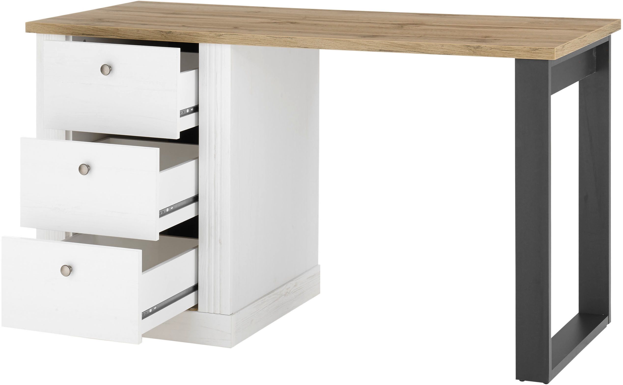 Home affaire Kantoormeubelset Westminster in romantische rustieke stijl, exclusief by otto