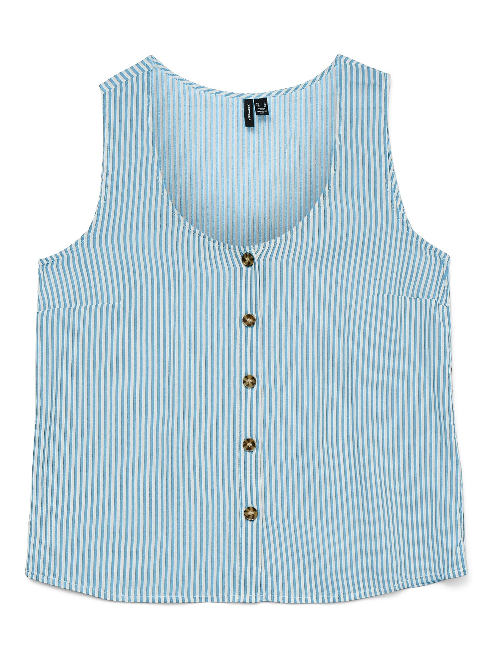 Vero Moda Top VMBUMPY SL SHIRT WVN GA NOOS